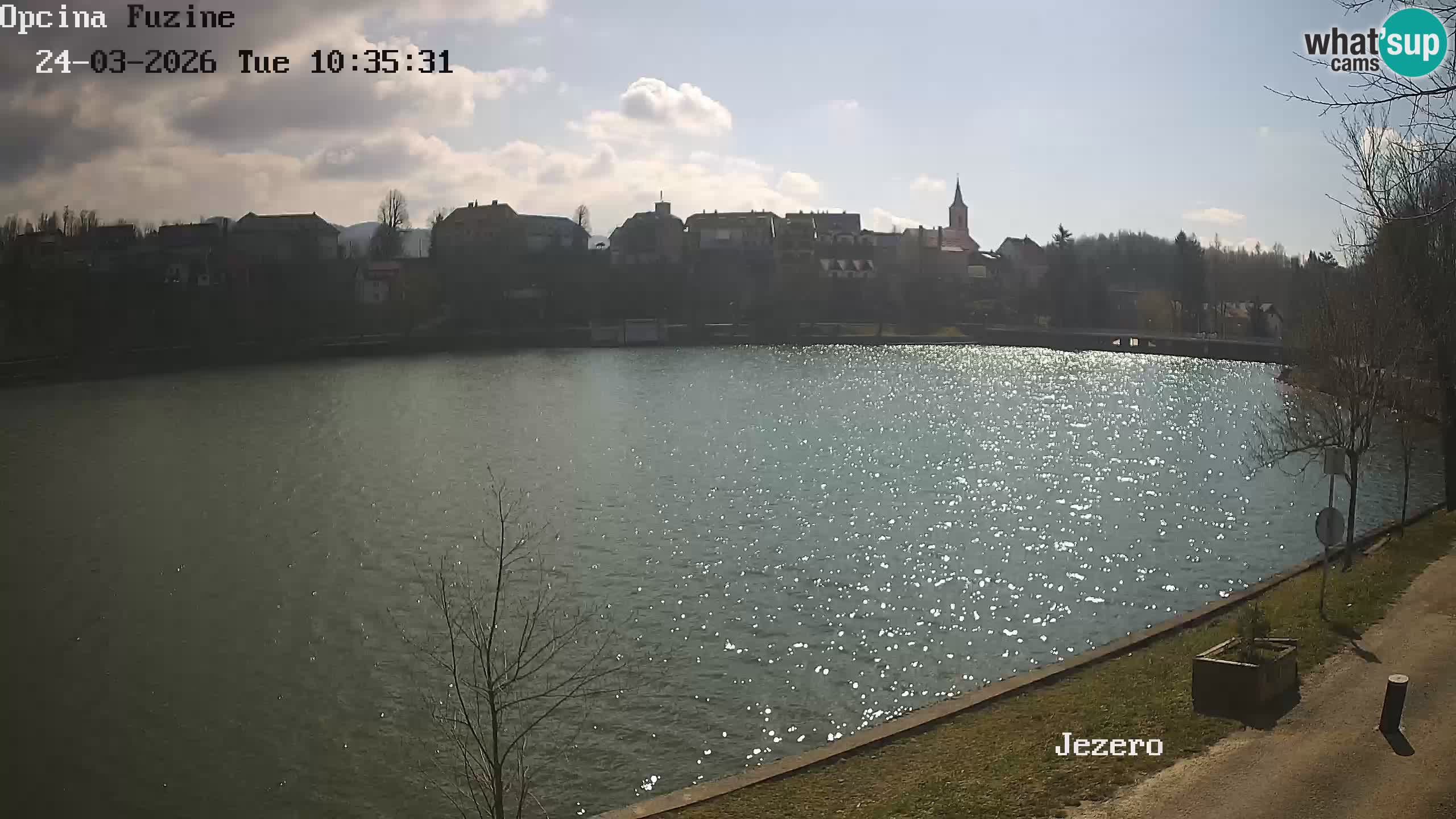 Kamera v živo Bajersko Jezero Fužine