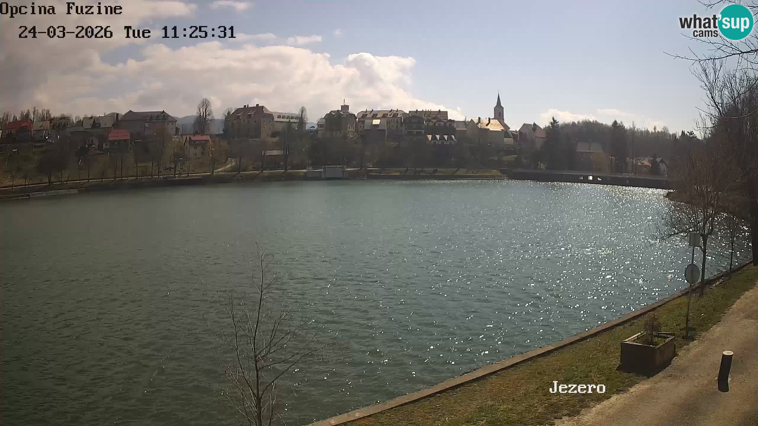 Kamera v živo Bajersko Jezero Fužine