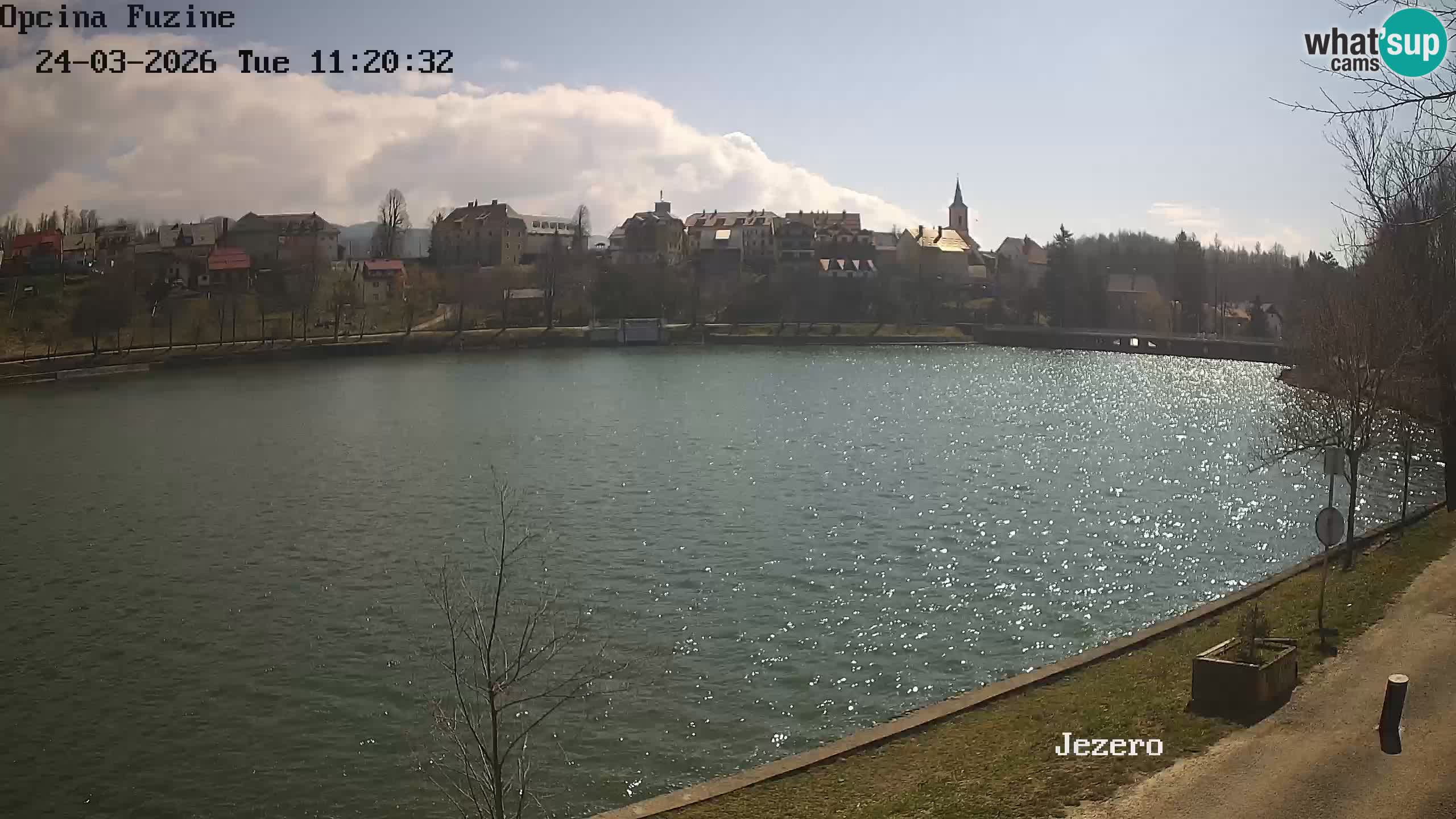 Kamera v živo Bajersko Jezero Fužine