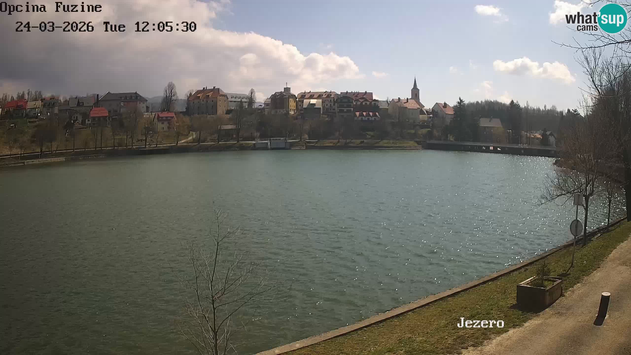 Kamera v živo Bajersko Jezero Fužine