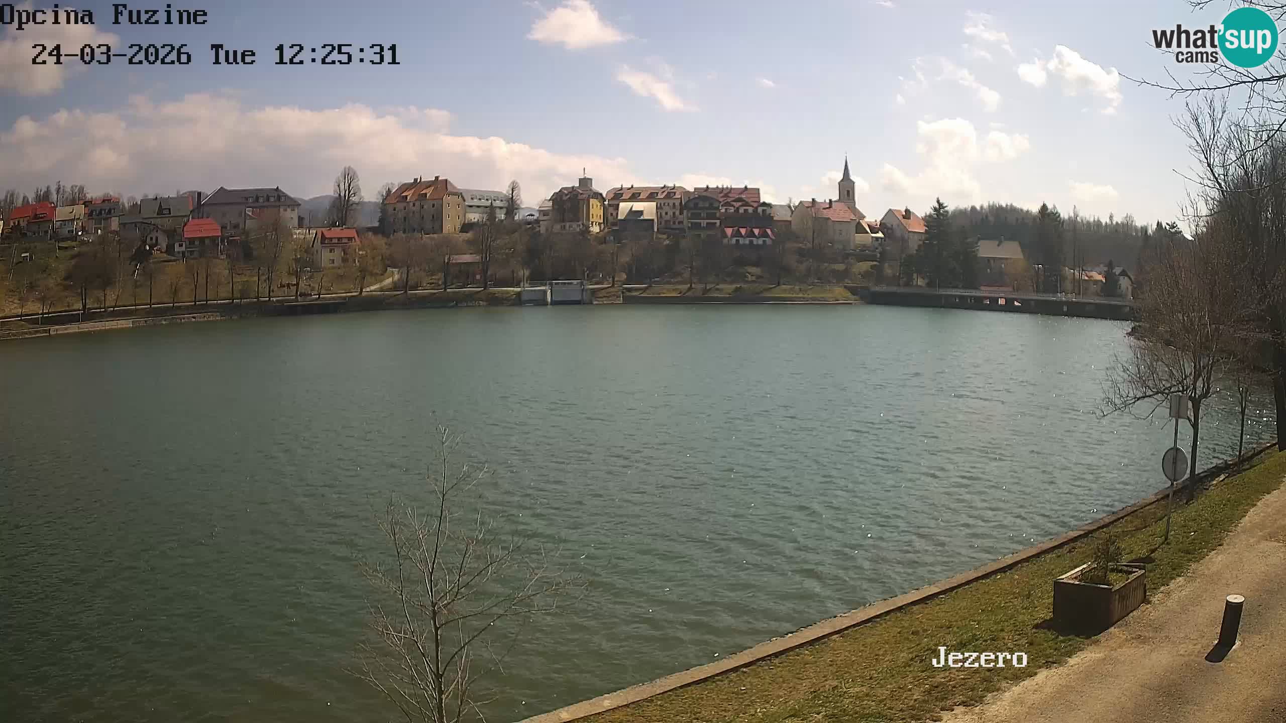 Lago Bajer livecam Bajersko Jezero Fužine