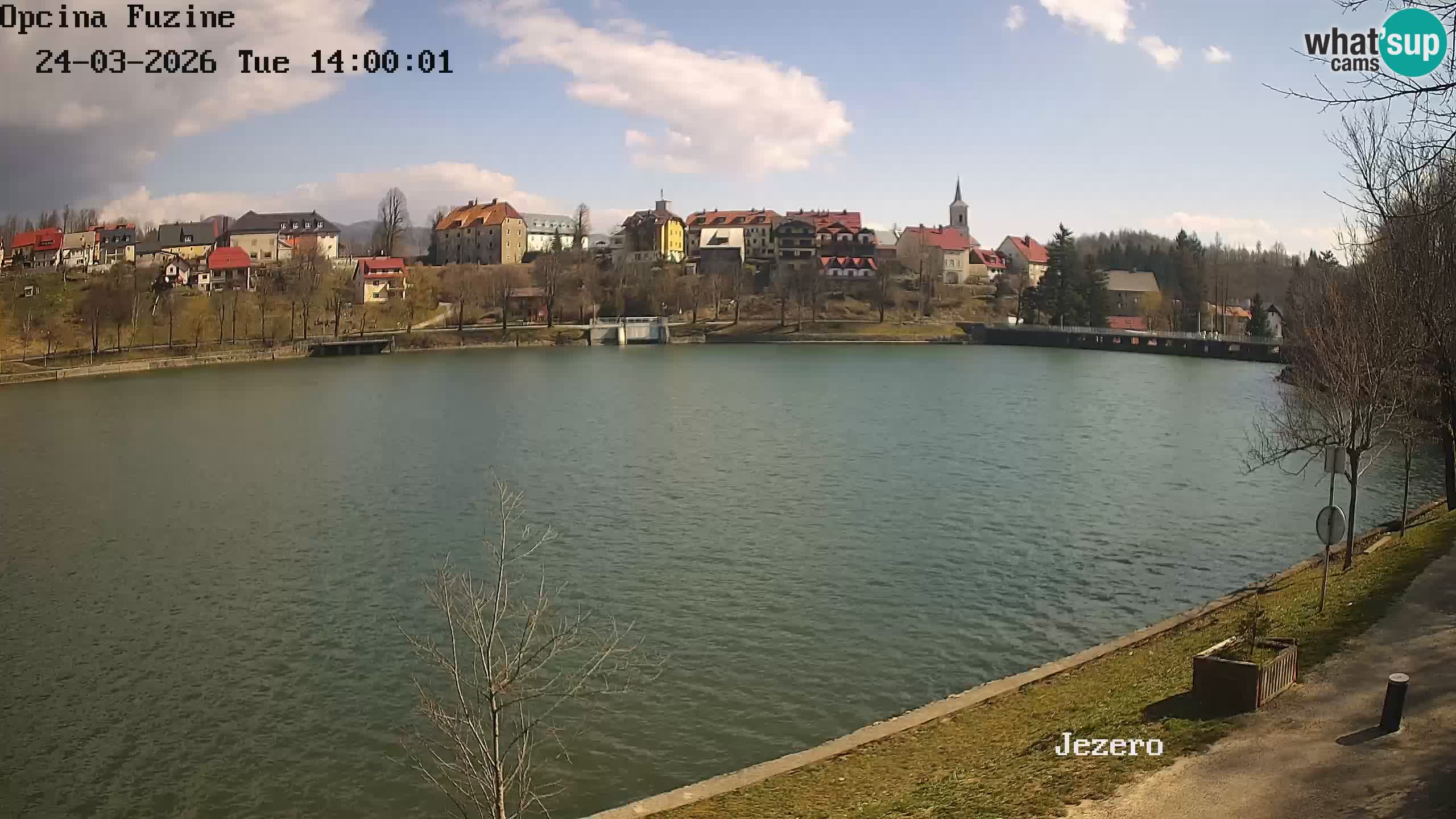 Kamera v živo Bajersko Jezero Fužine