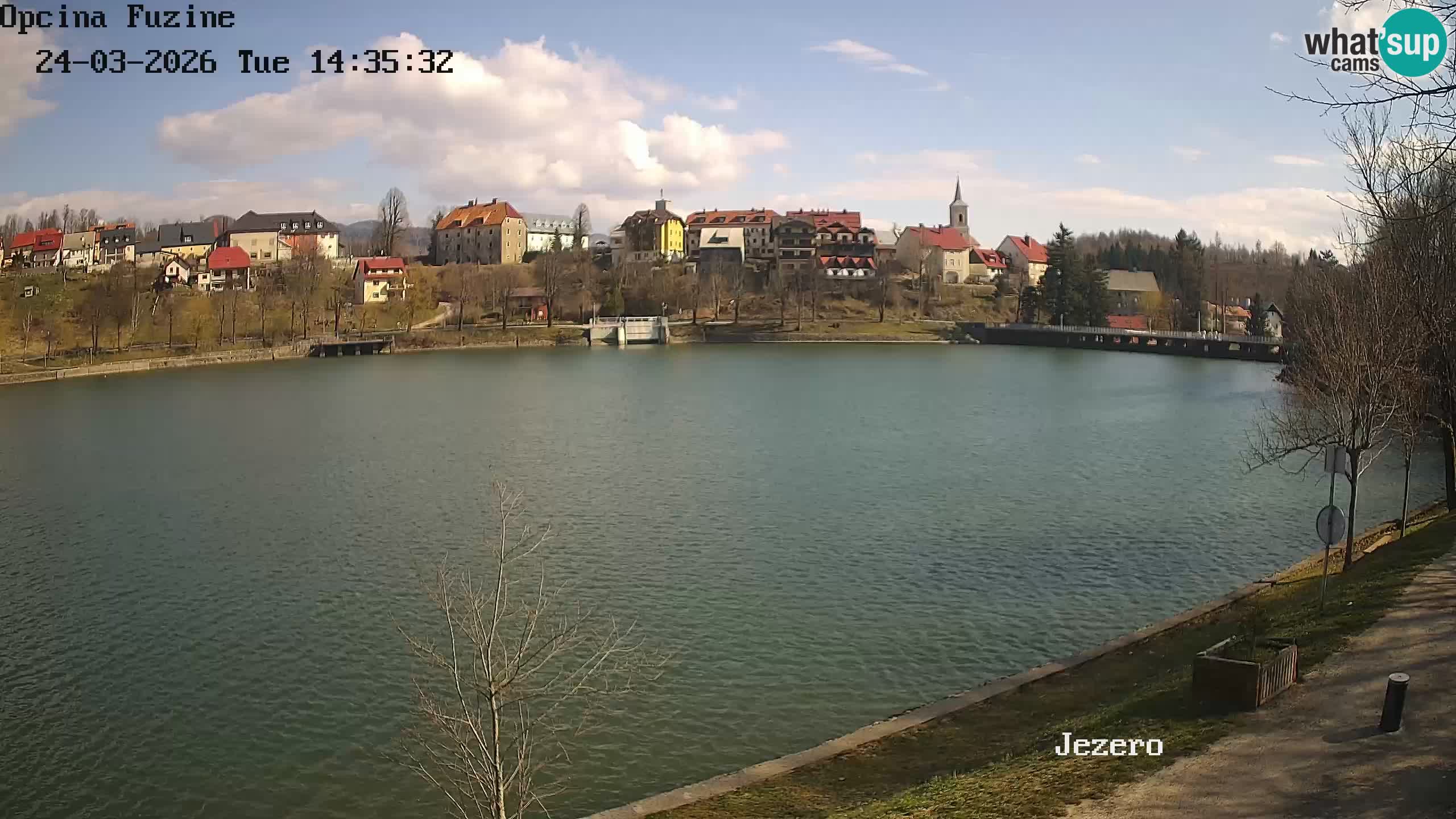 Kamera v živo Bajersko Jezero Fužine