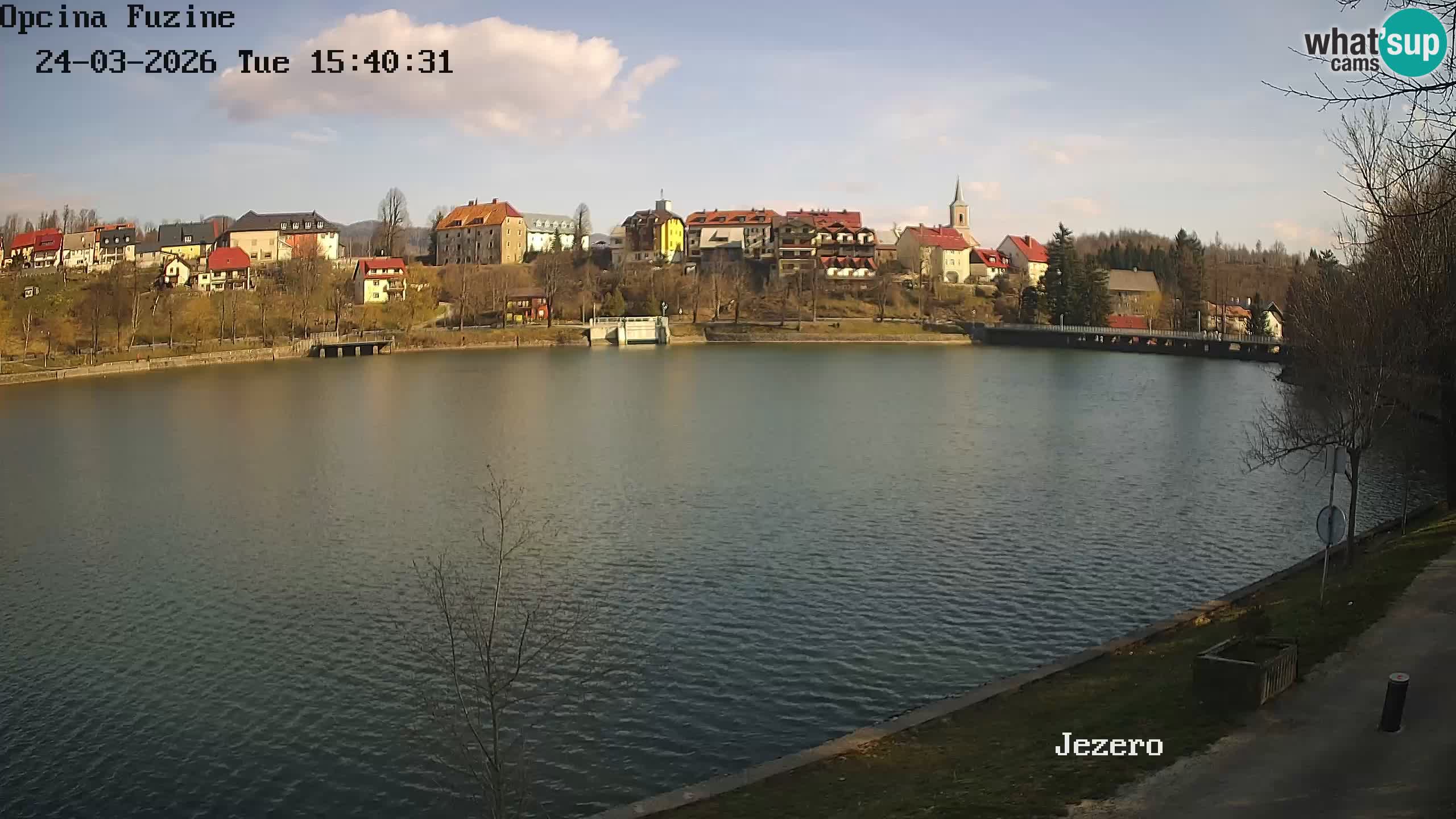 Kamera v živo Bajersko Jezero Fužine