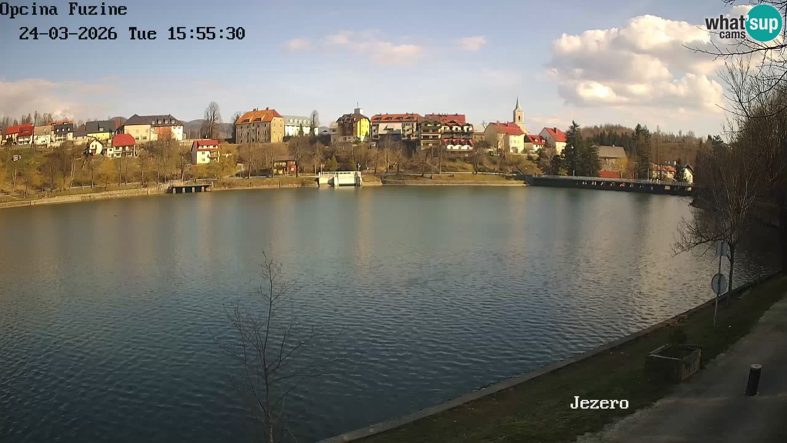 Lago Bajer livecam Bajersko Jezero Fužine