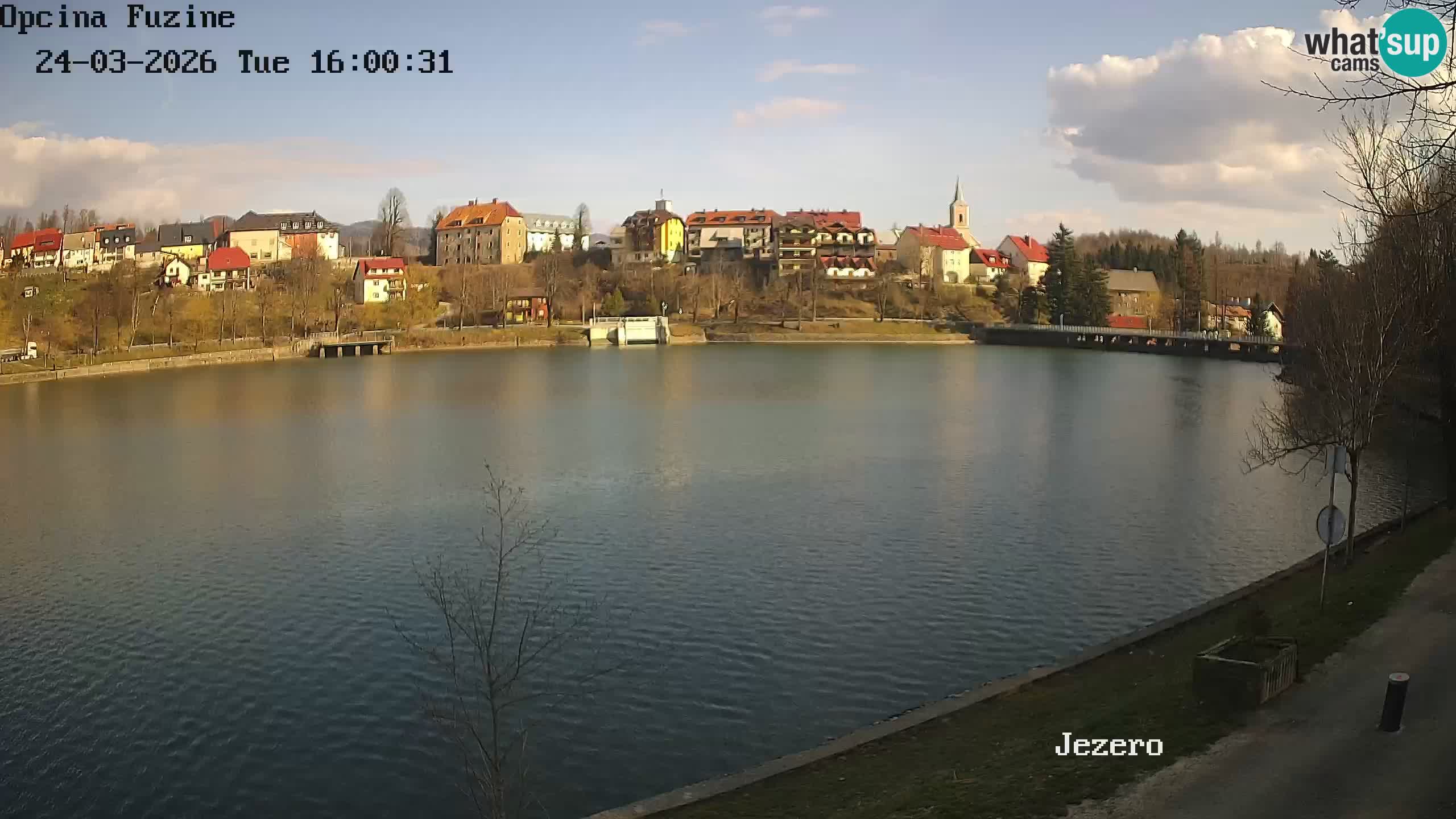 Lago Bajer livecam Bajersko Jezero Fužine