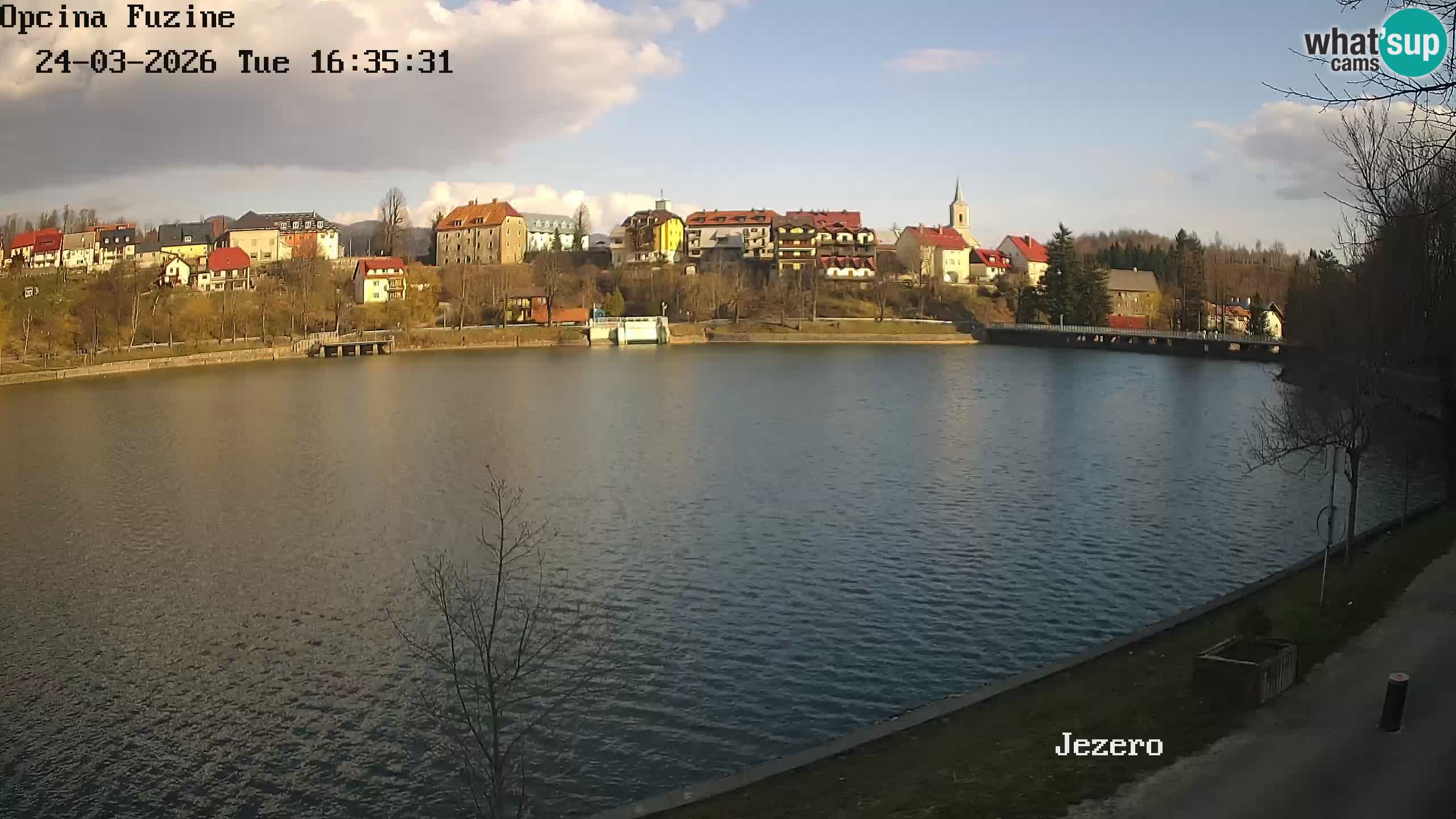 Lago Bajer livecam Bajersko Jezero Fužine