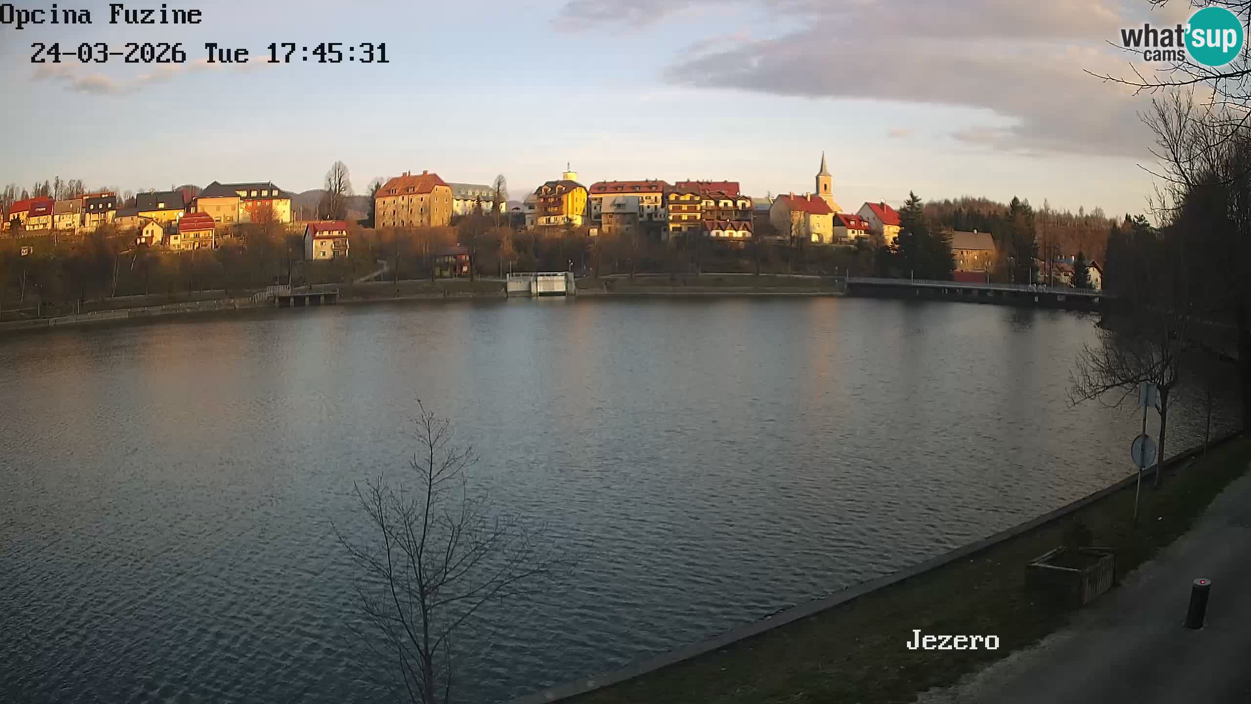 Lago Bajer livecam Bajersko Jezero Fužine