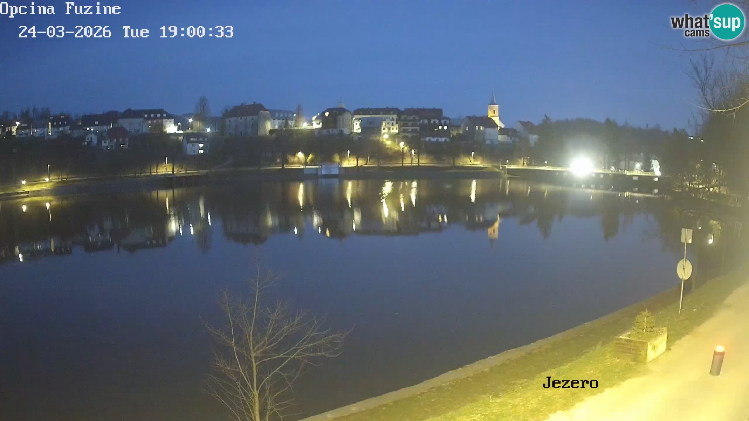 Lago Bajer livecam Bajersko Jezero Fužine