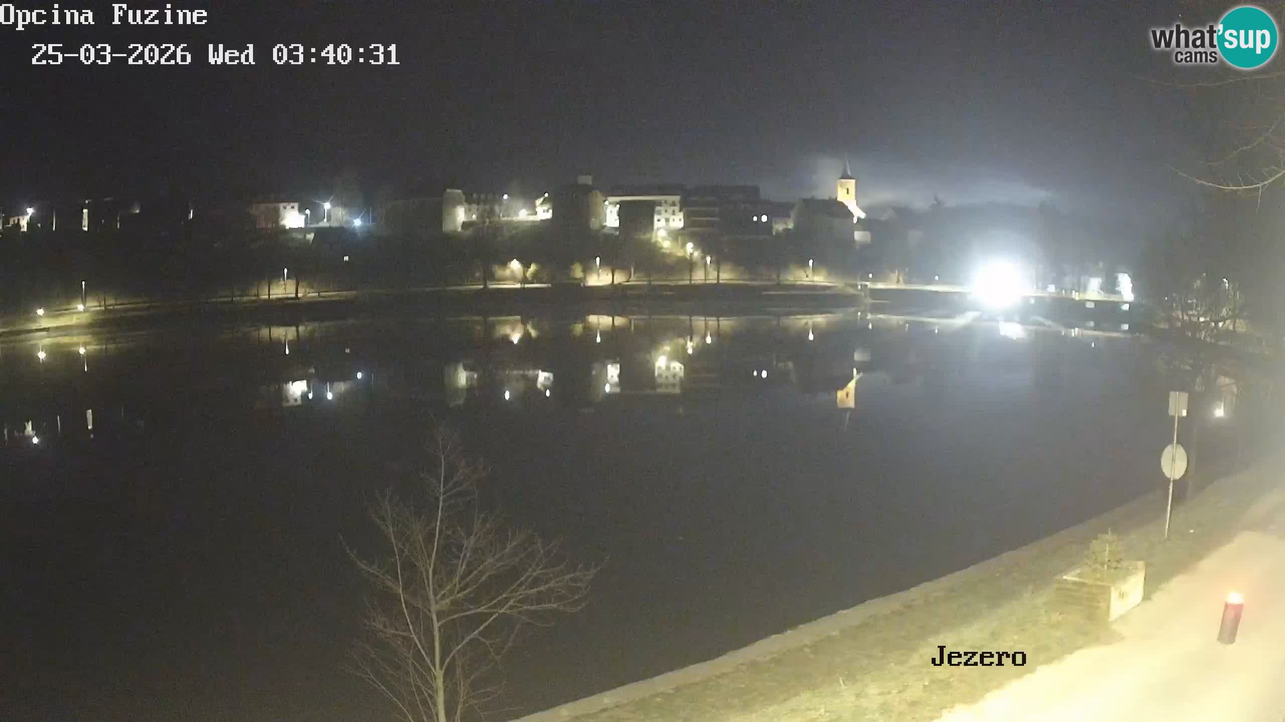 Kamera v živo Bajersko Jezero Fužine