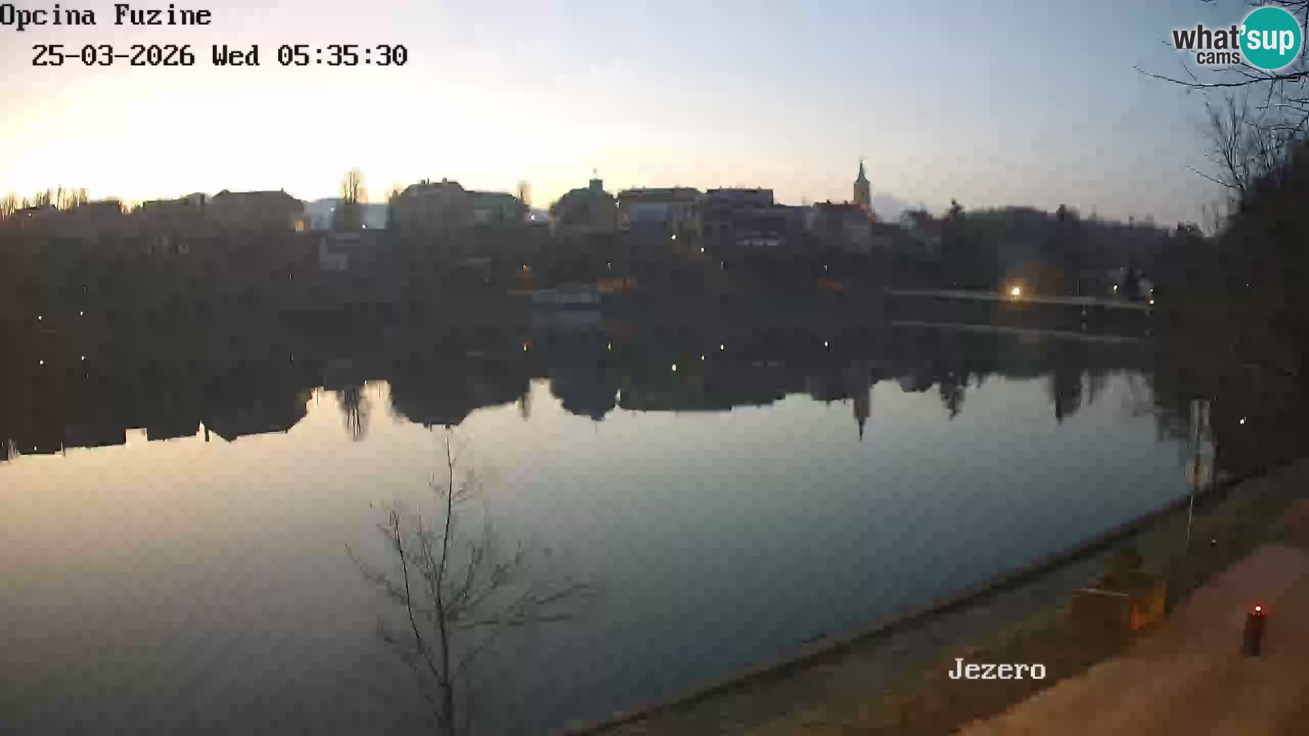 Lago Bajer livecam Bajersko Jezero Fužine