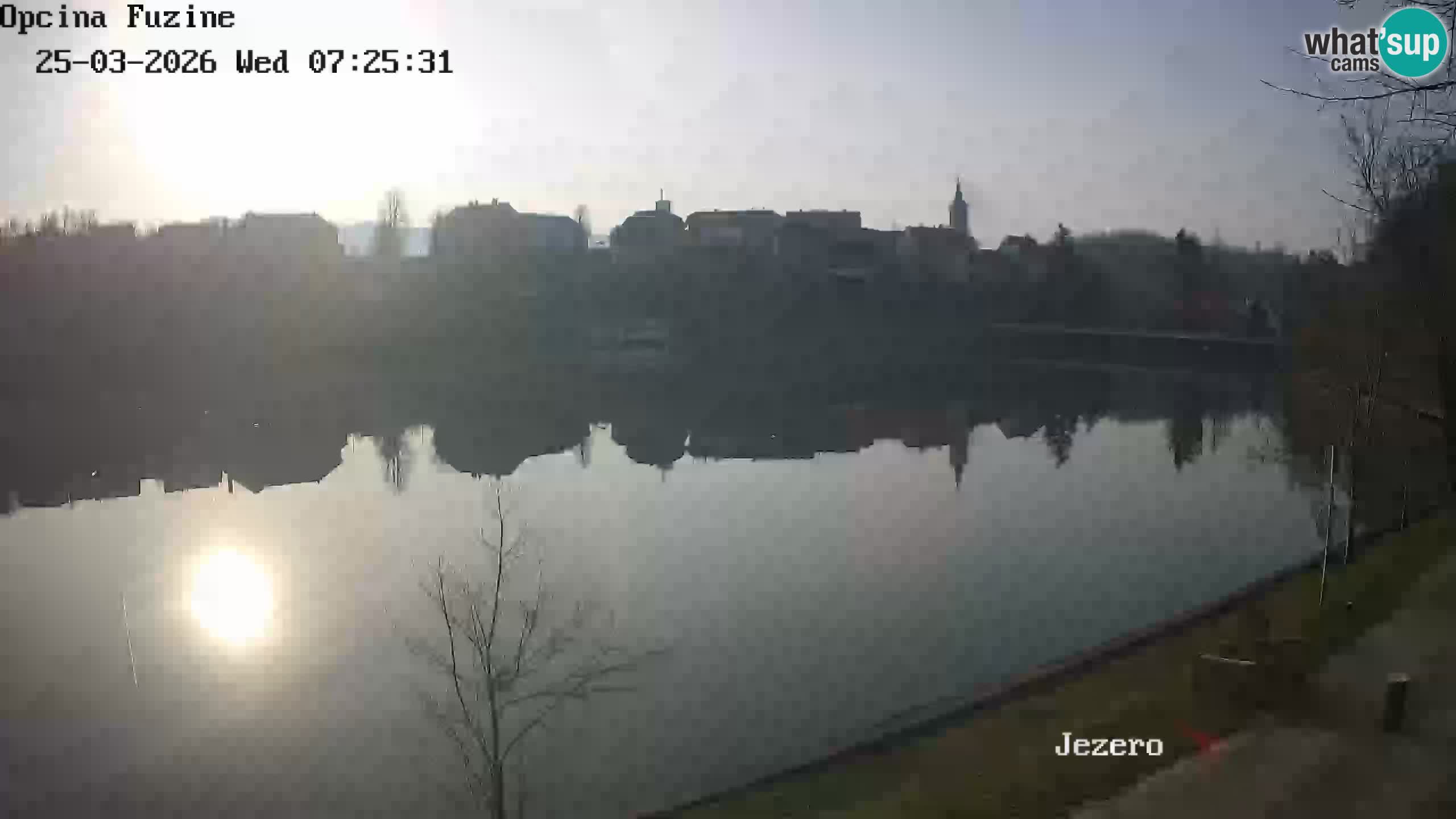 Kamera v živo Bajersko Jezero Fužine