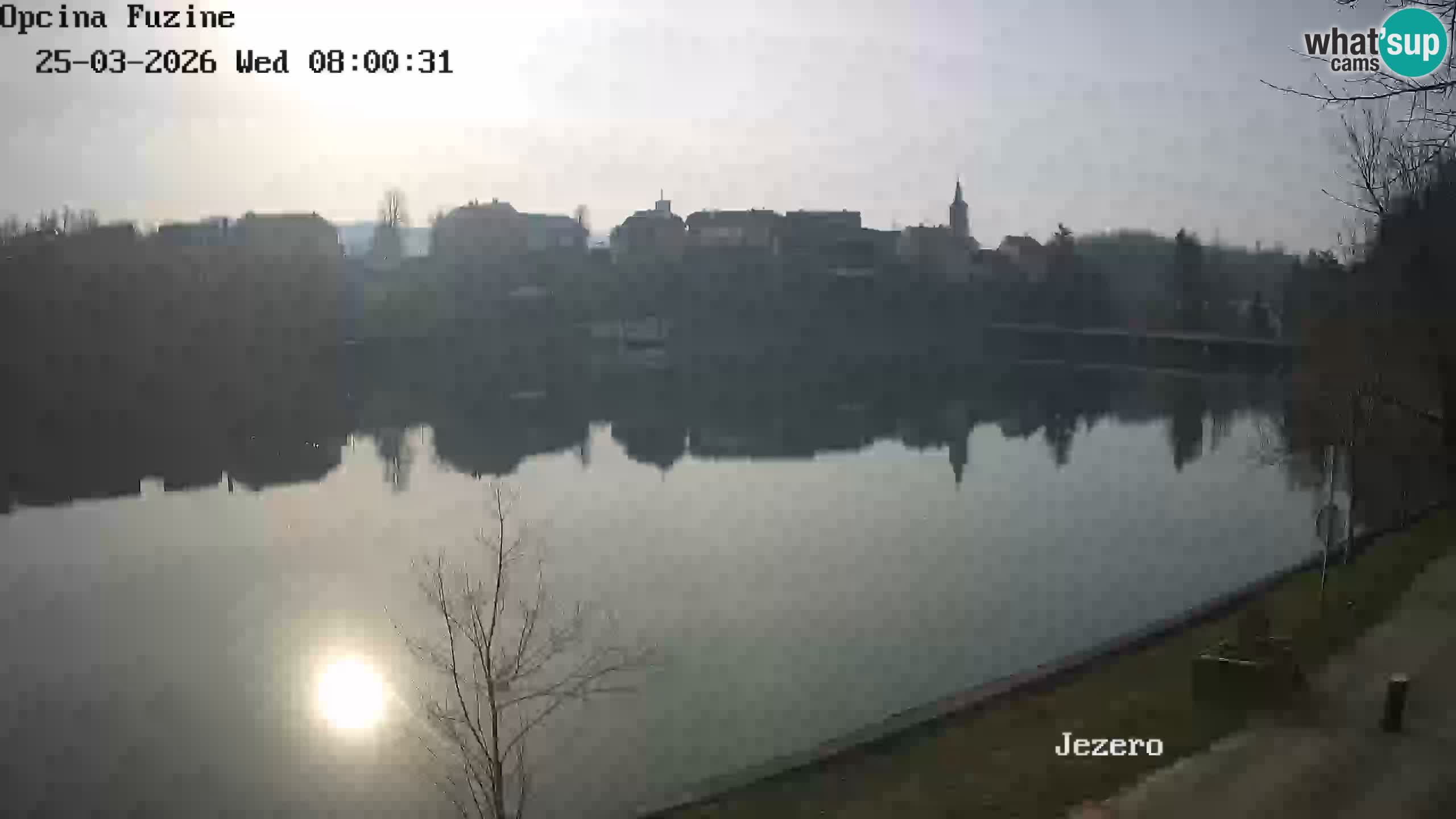 Lago Bajer livecam Bajersko Jezero Fužine