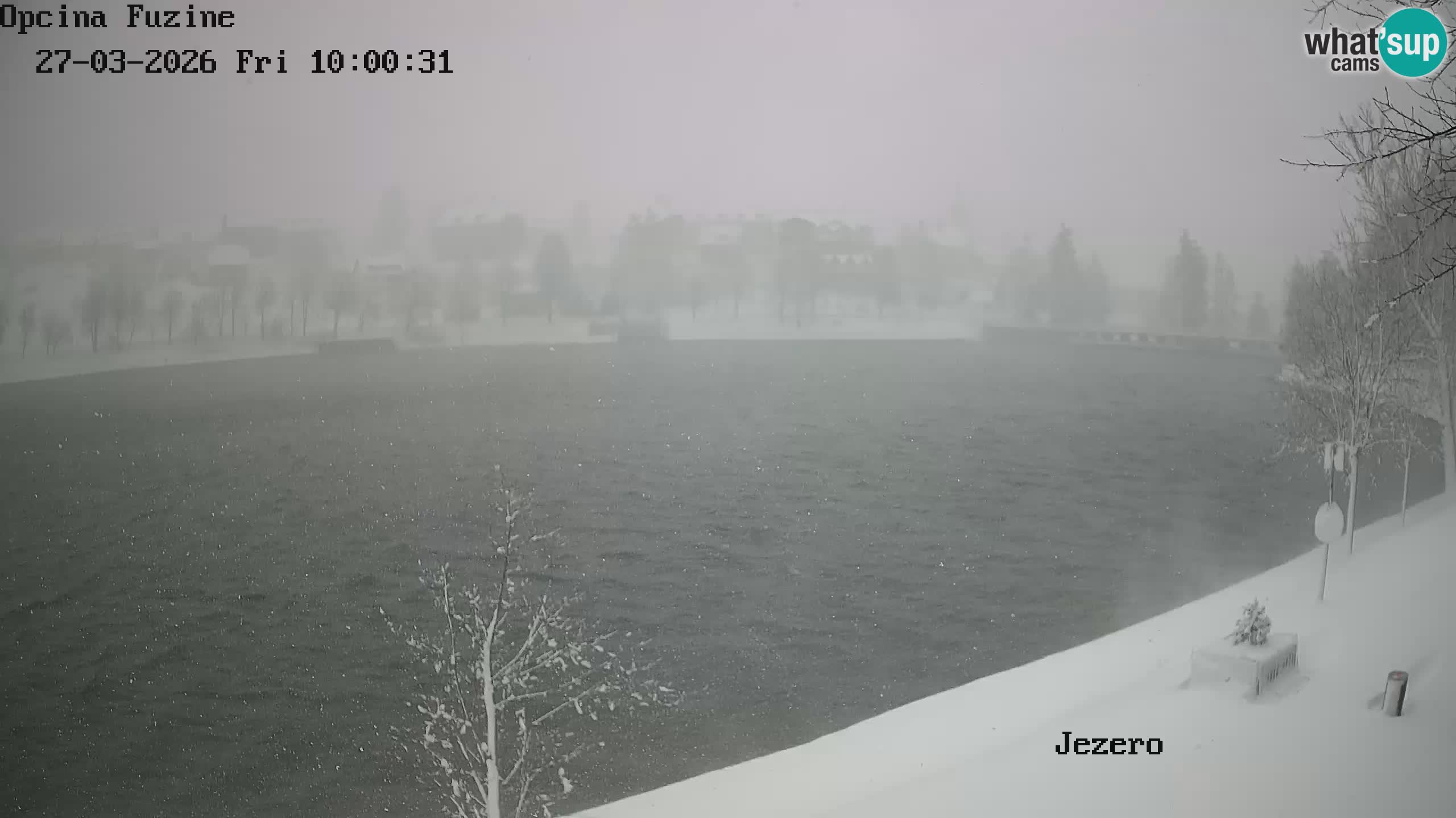 Lago Bajer livecam Bajersko Jezero Fužine
