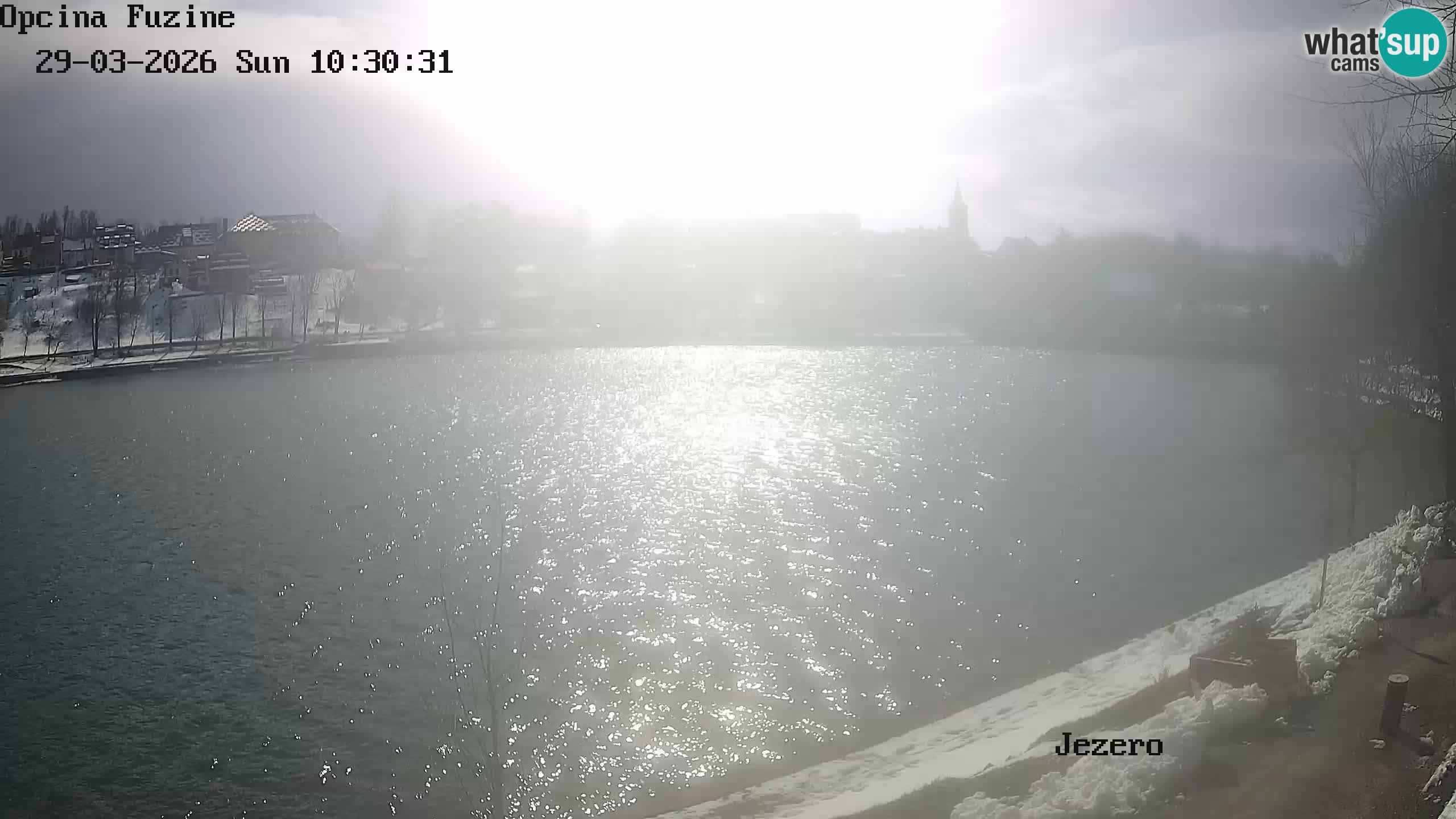 Kamera v živo Bajersko Jezero Fužine