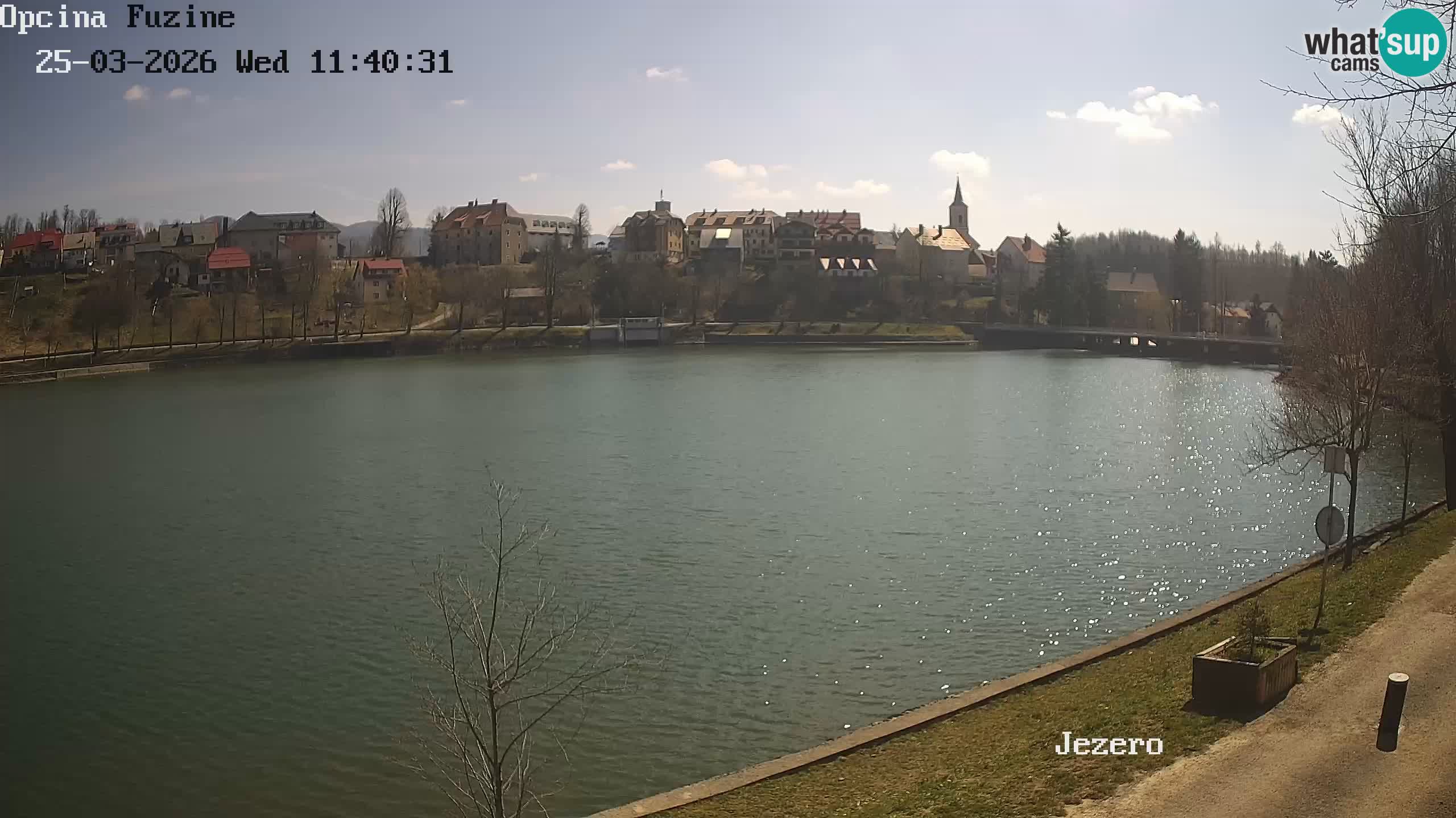 Kamera v živo Bajersko Jezero Fužine