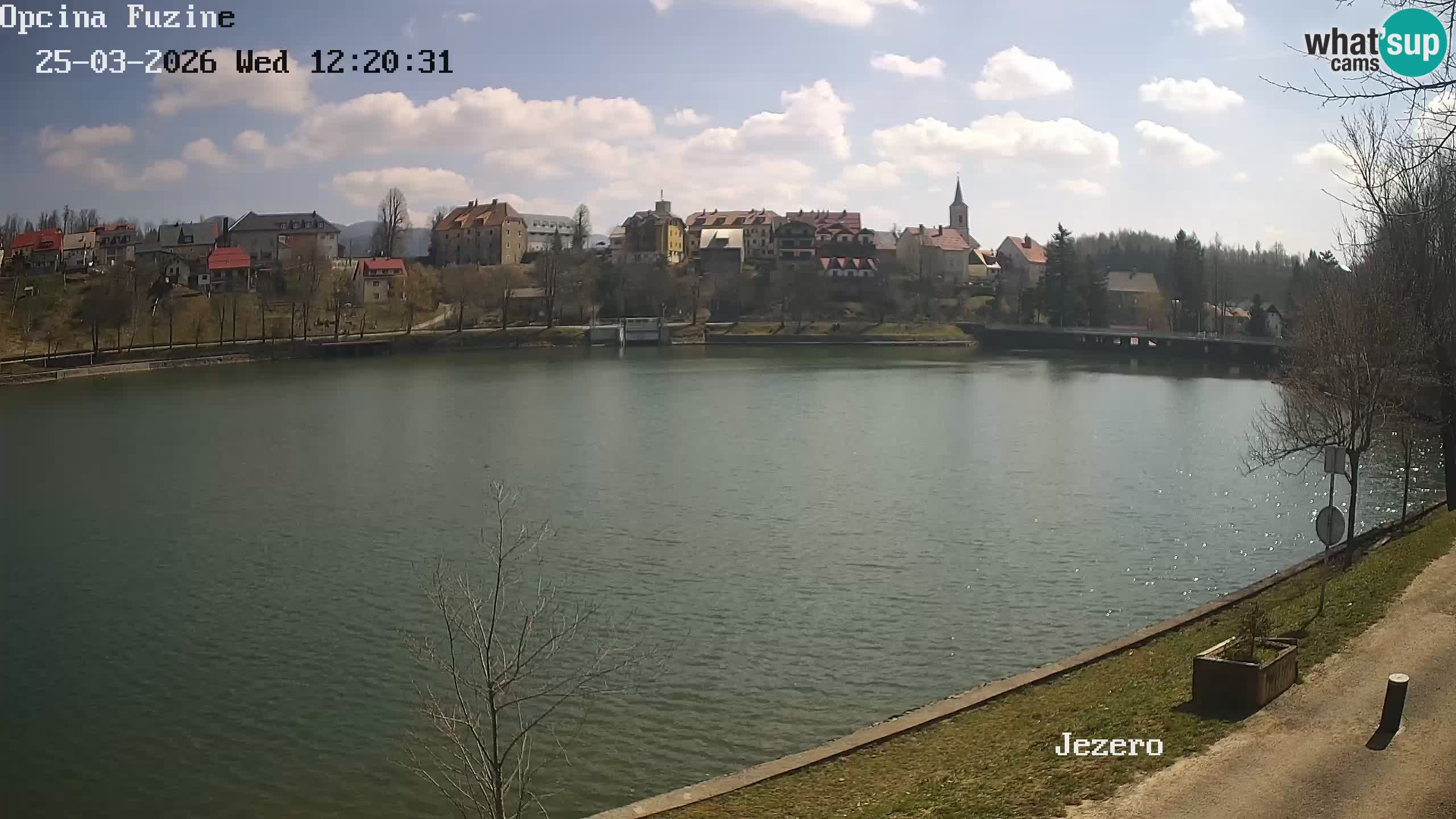 Kamera v živo Bajersko Jezero Fužine