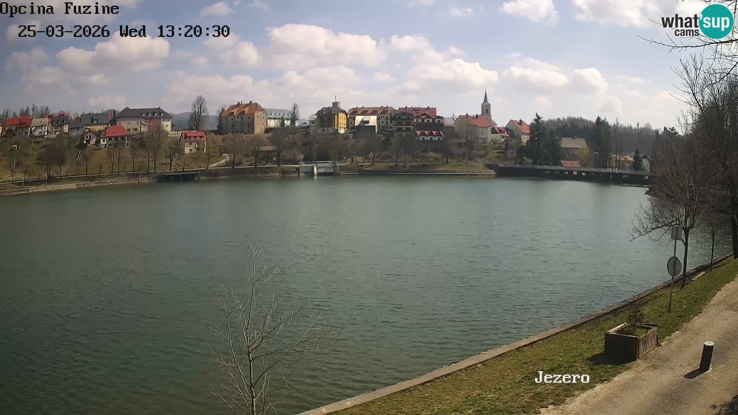 Kamera v živo Bajersko Jezero Fužine