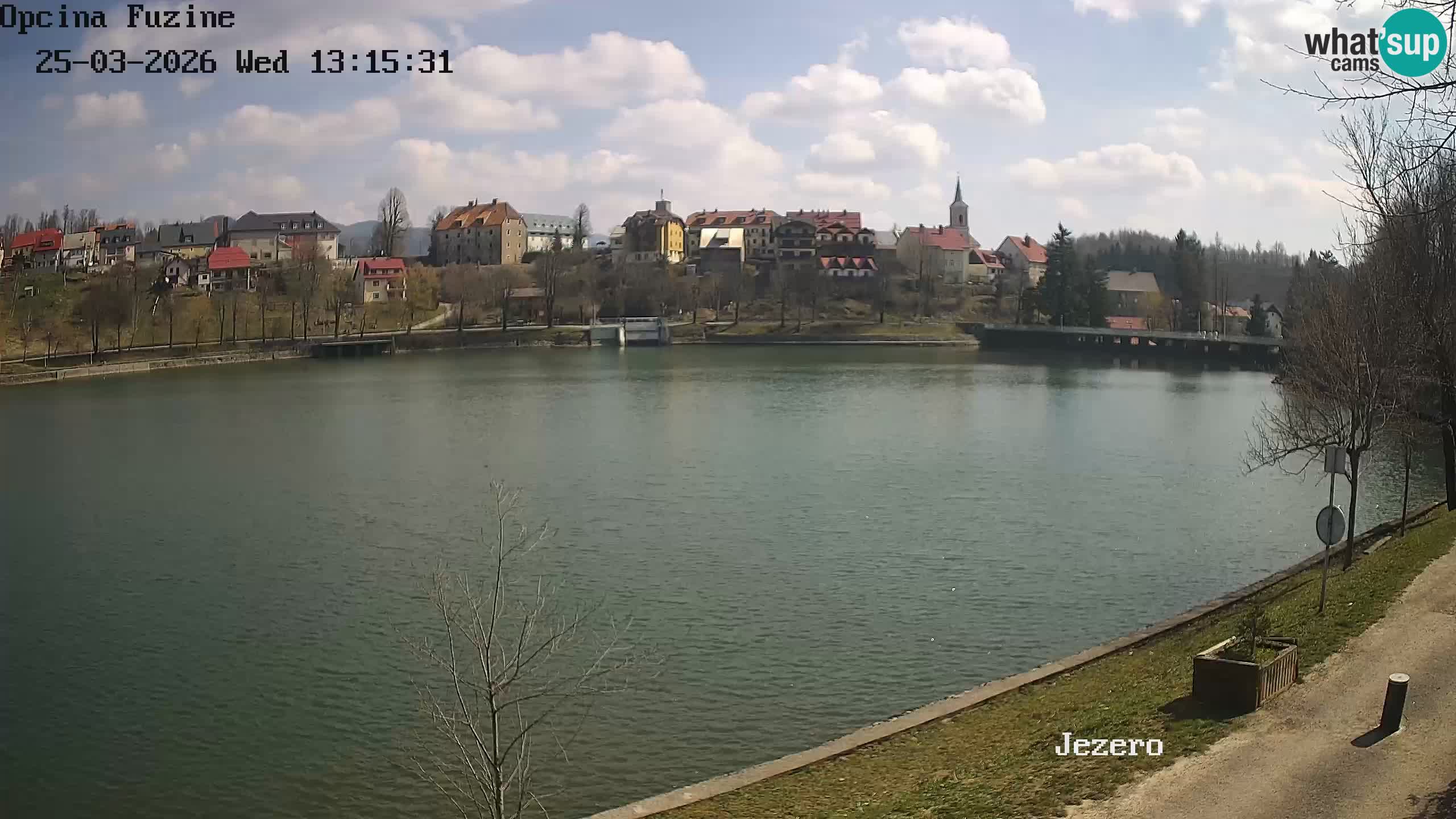 Lago Bajer livecam Bajersko Jezero Fužine