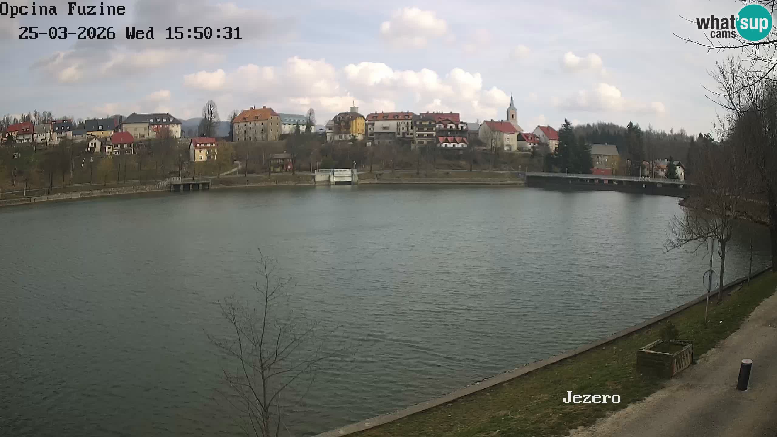 Lago Bajer livecam Bajersko Jezero Fužine