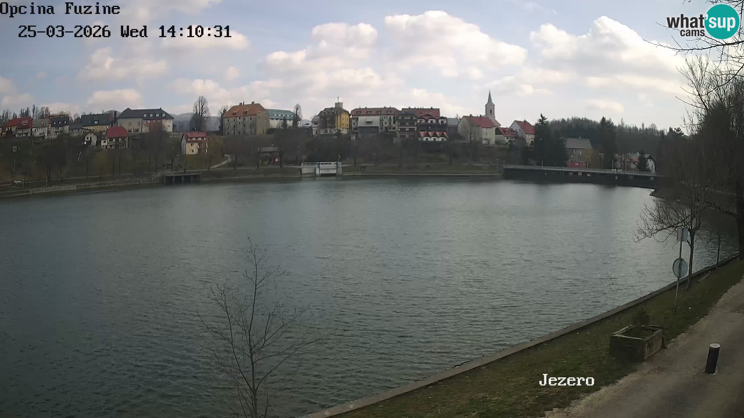 Kamera v živo Bajersko Jezero Fužine