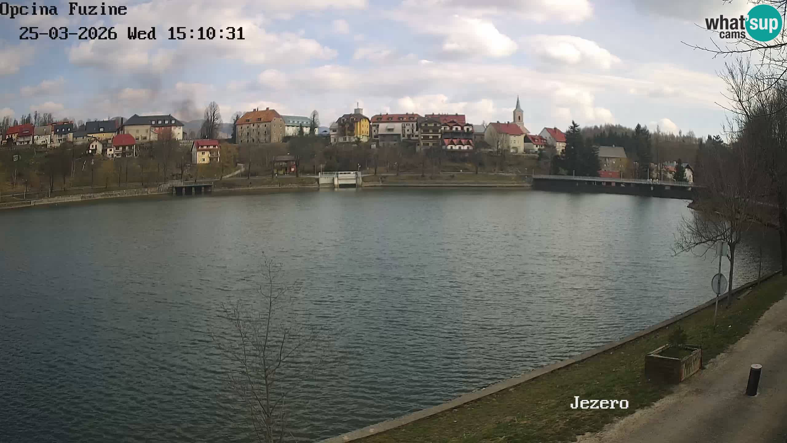 Kamera v živo Bajersko Jezero Fužine