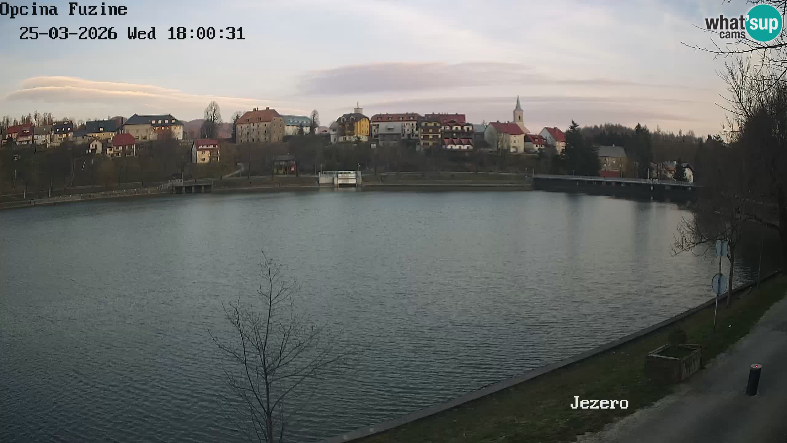 Lago Bajer livecam Bajersko Jezero Fužine