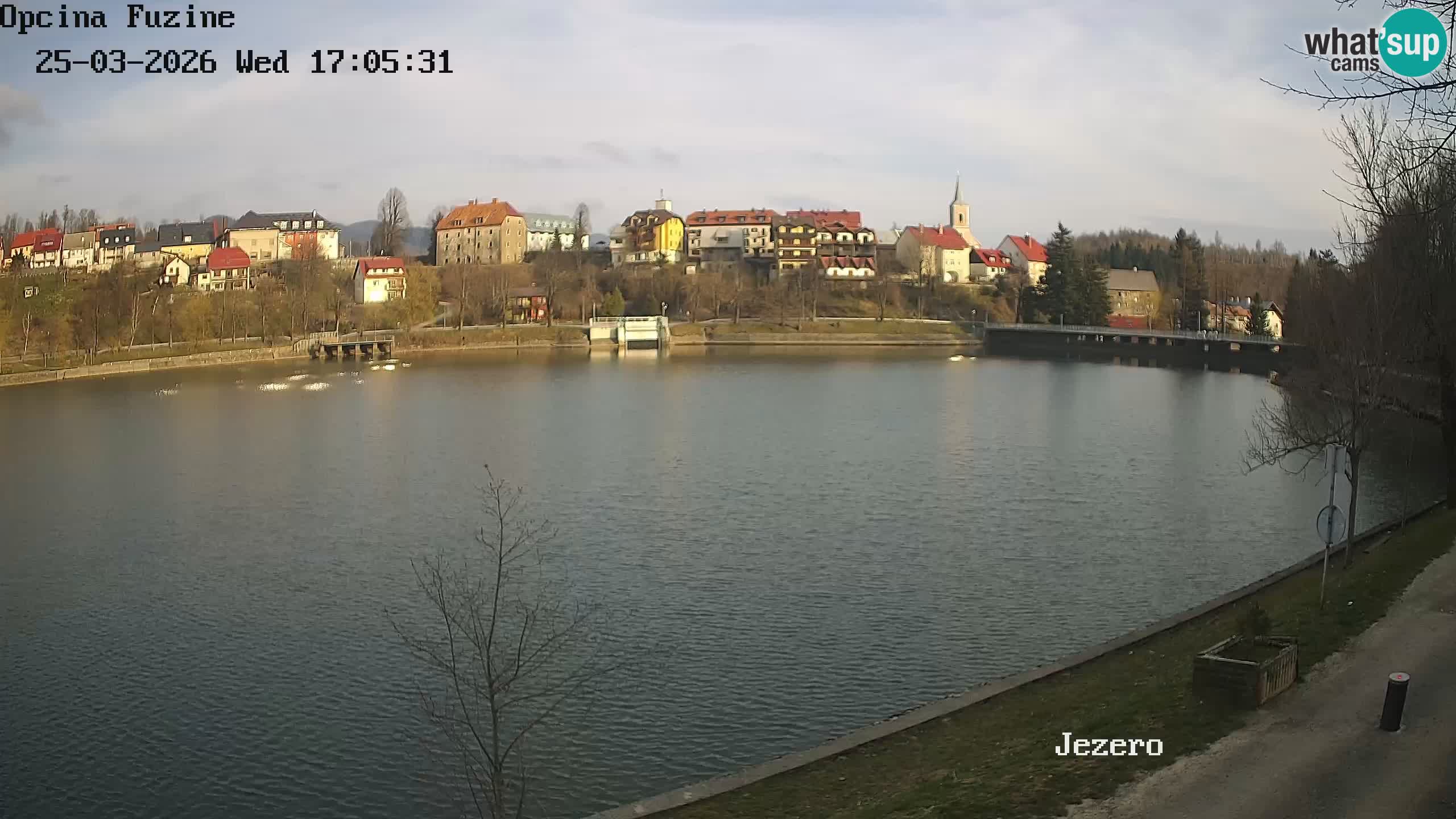 Lago Bajer livecam Bajersko Jezero Fužine