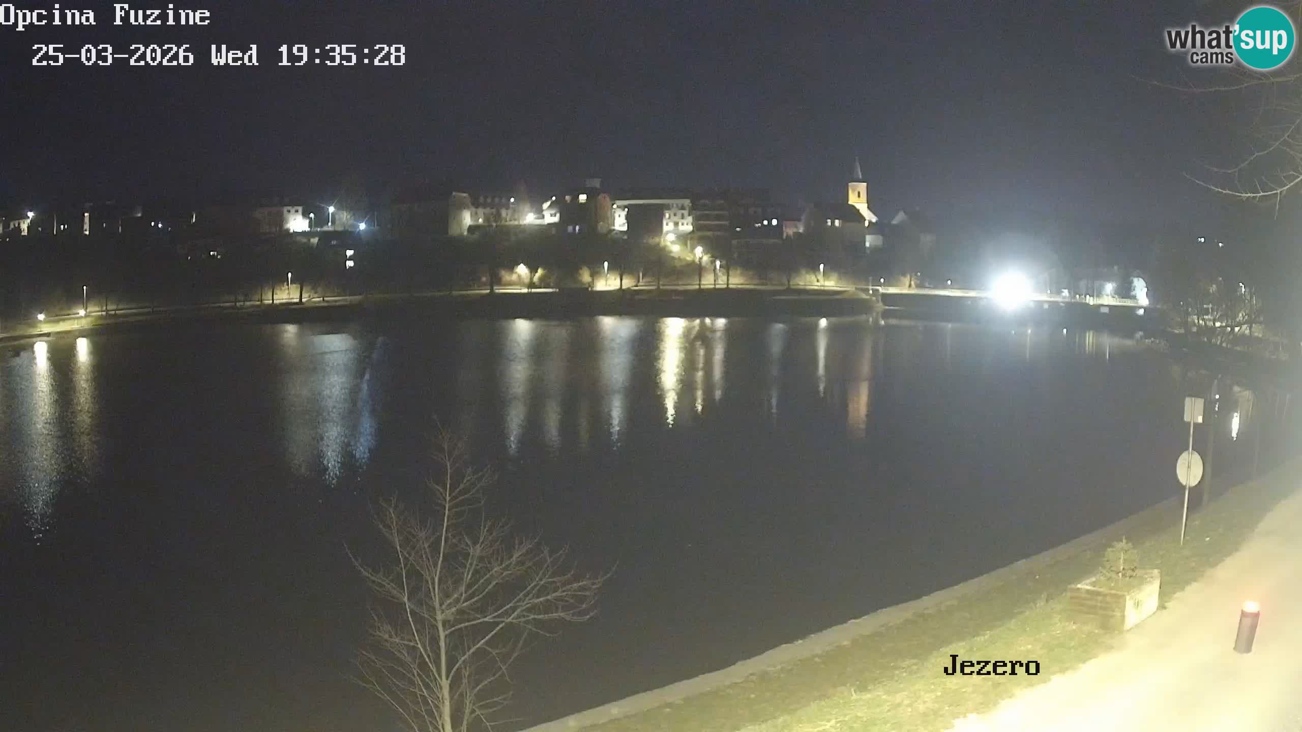 Lago Bajer livecam Bajersko Jezero Fužine