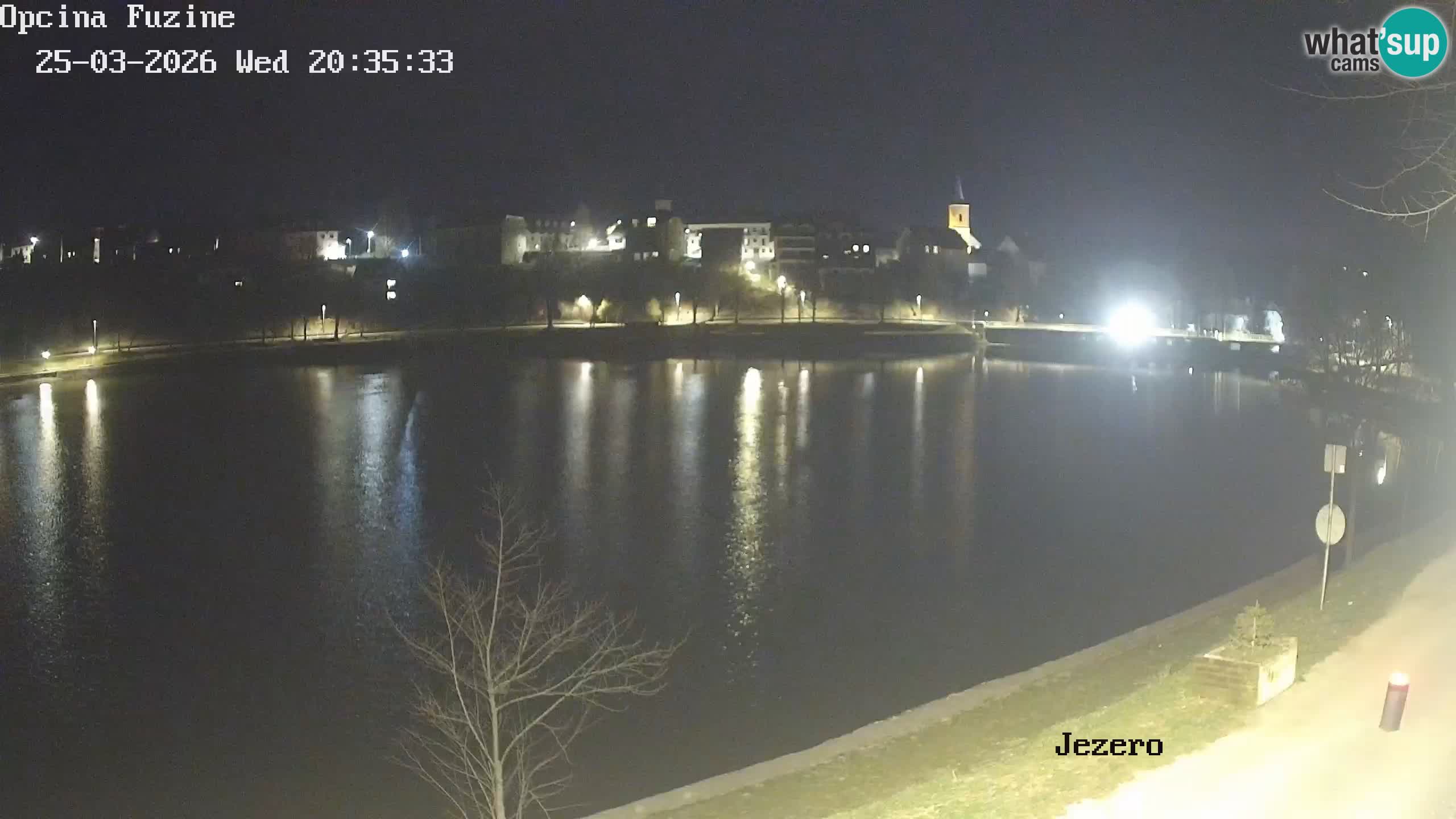 Kamera v živo Bajersko Jezero Fužine