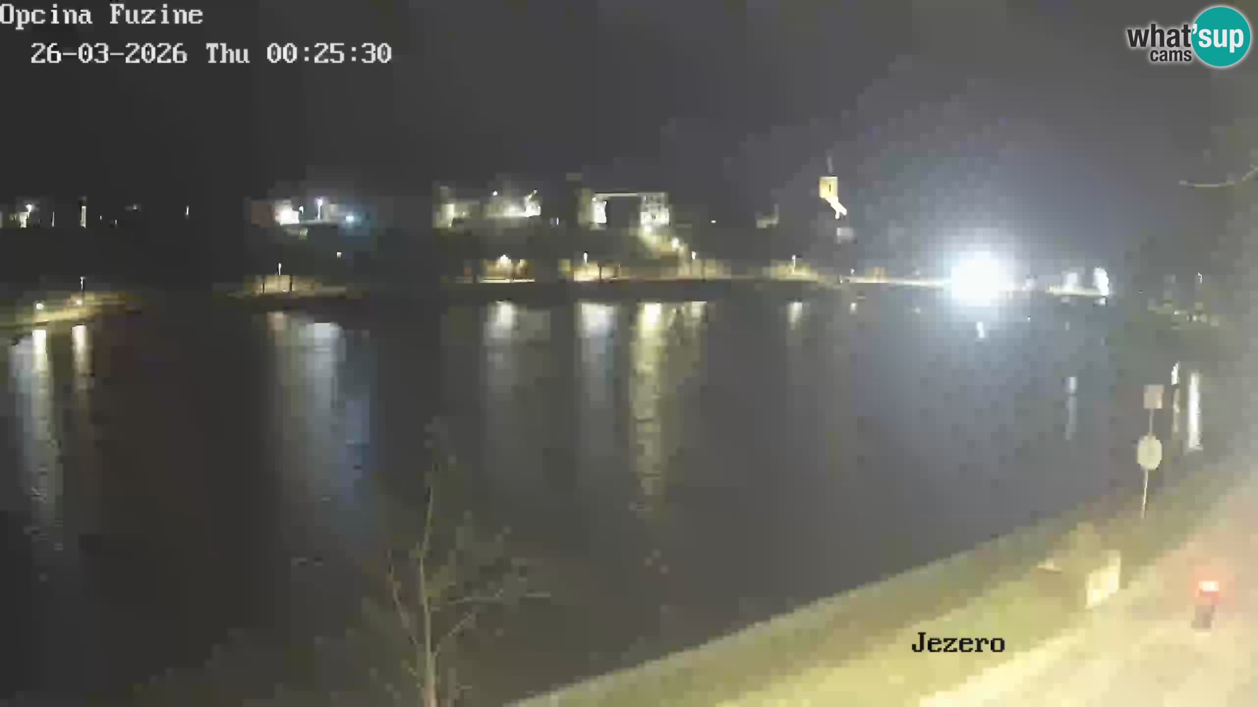 Lago Bajer livecam Bajersko Jezero Fužine