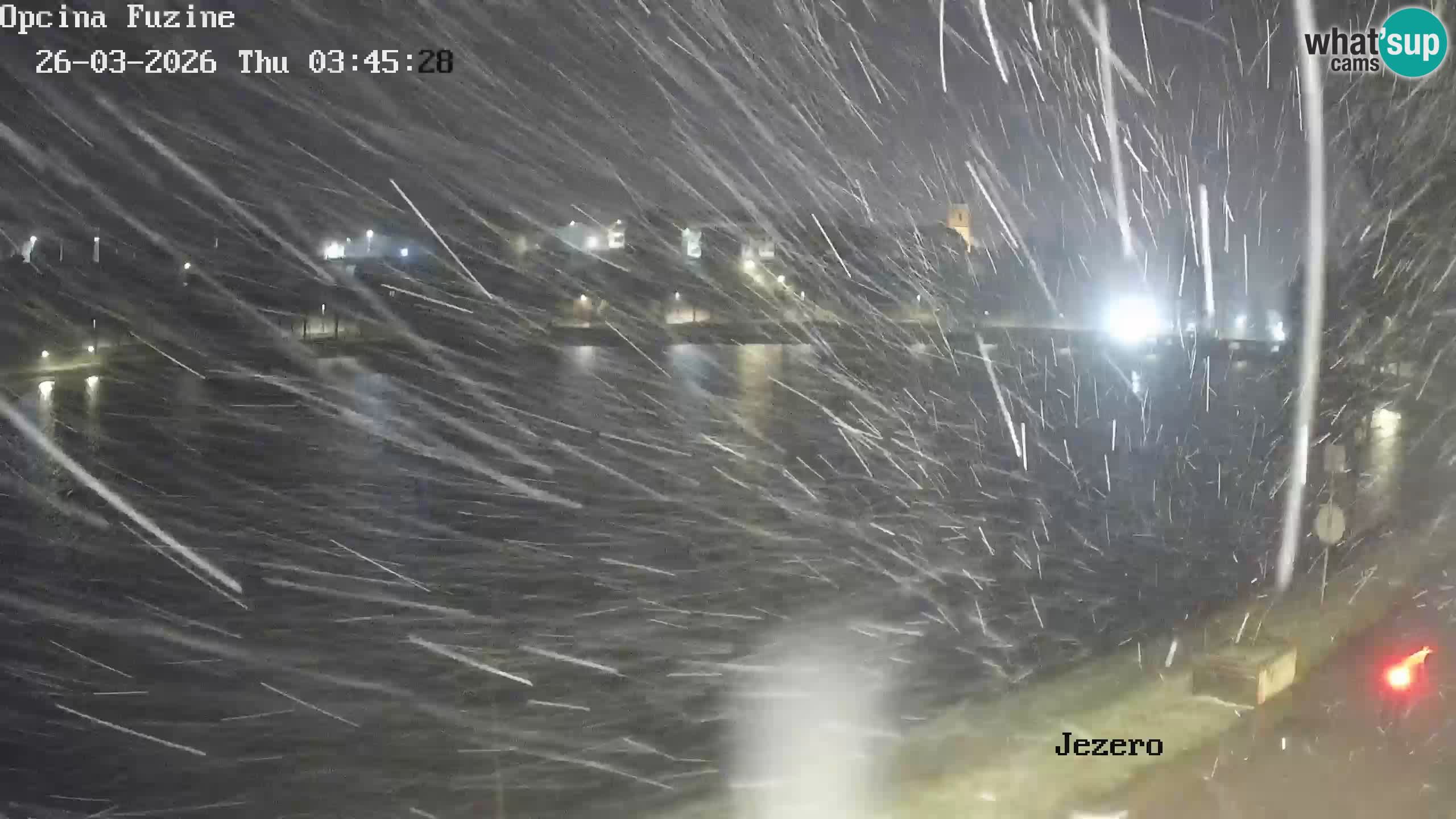 Lago Bajer livecam Bajersko Jezero Fužine