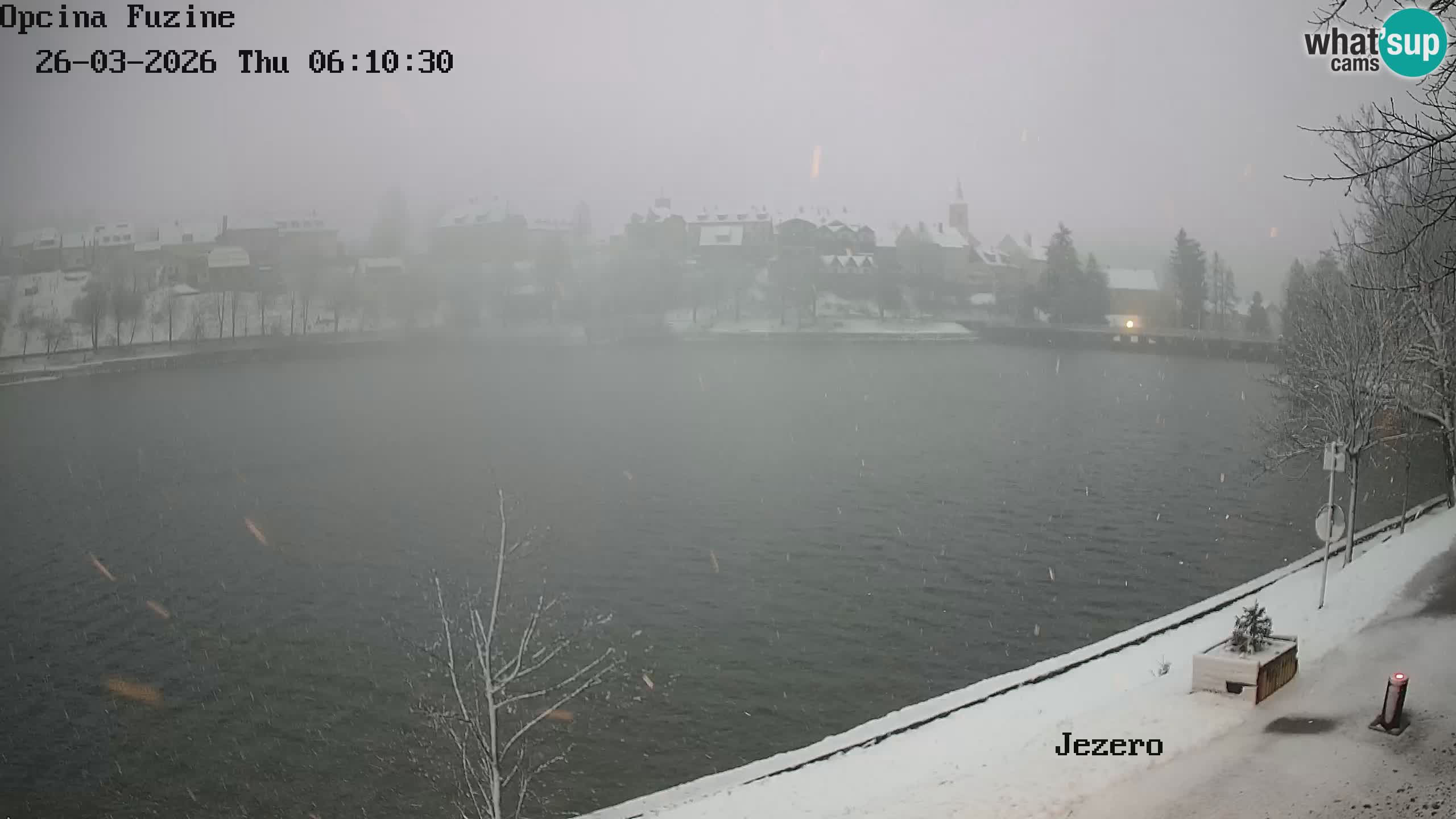 Lago Bajer livecam Bajersko Jezero Fužine