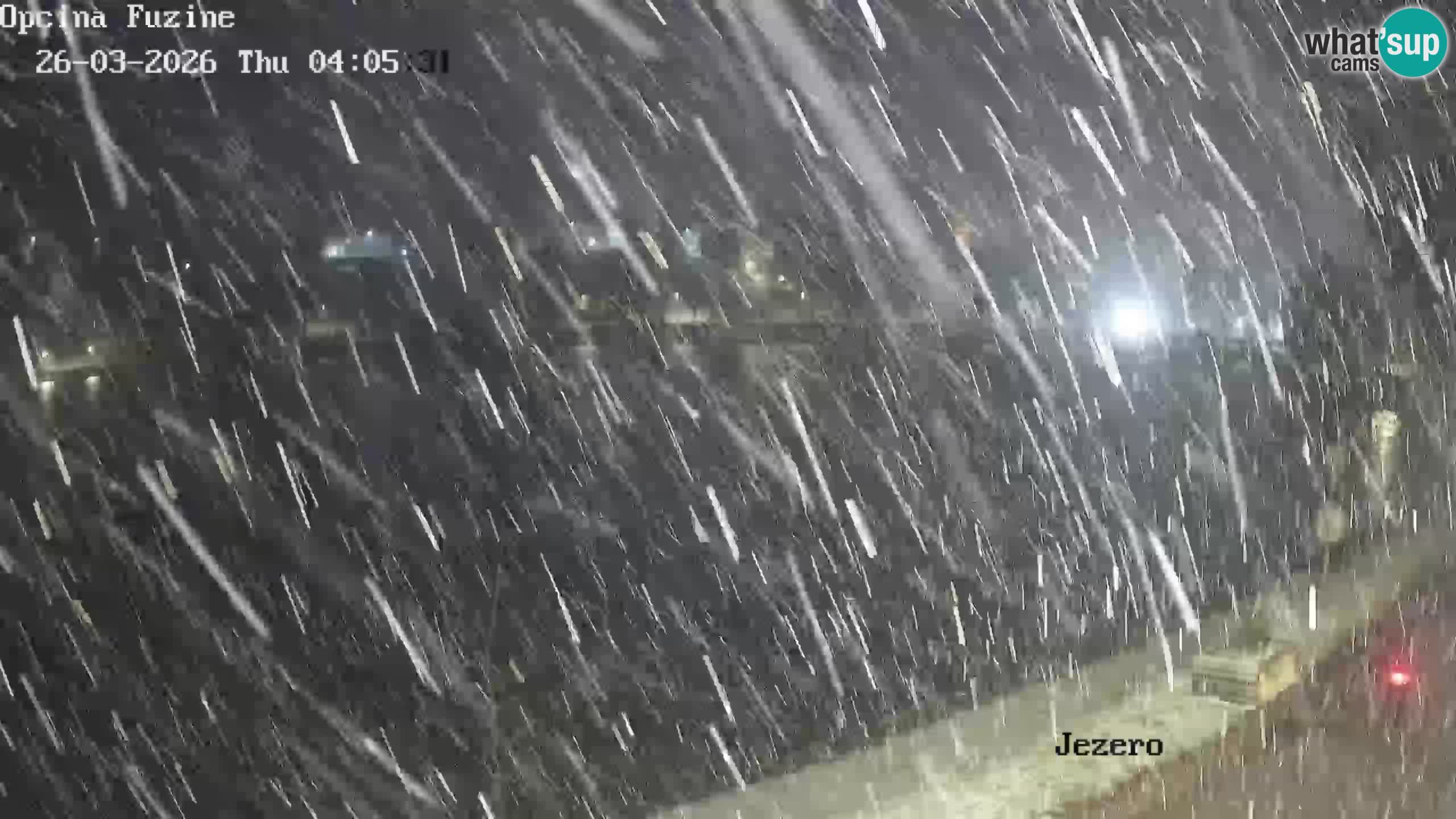 Lago Bajer livecam Bajersko Jezero Fužine