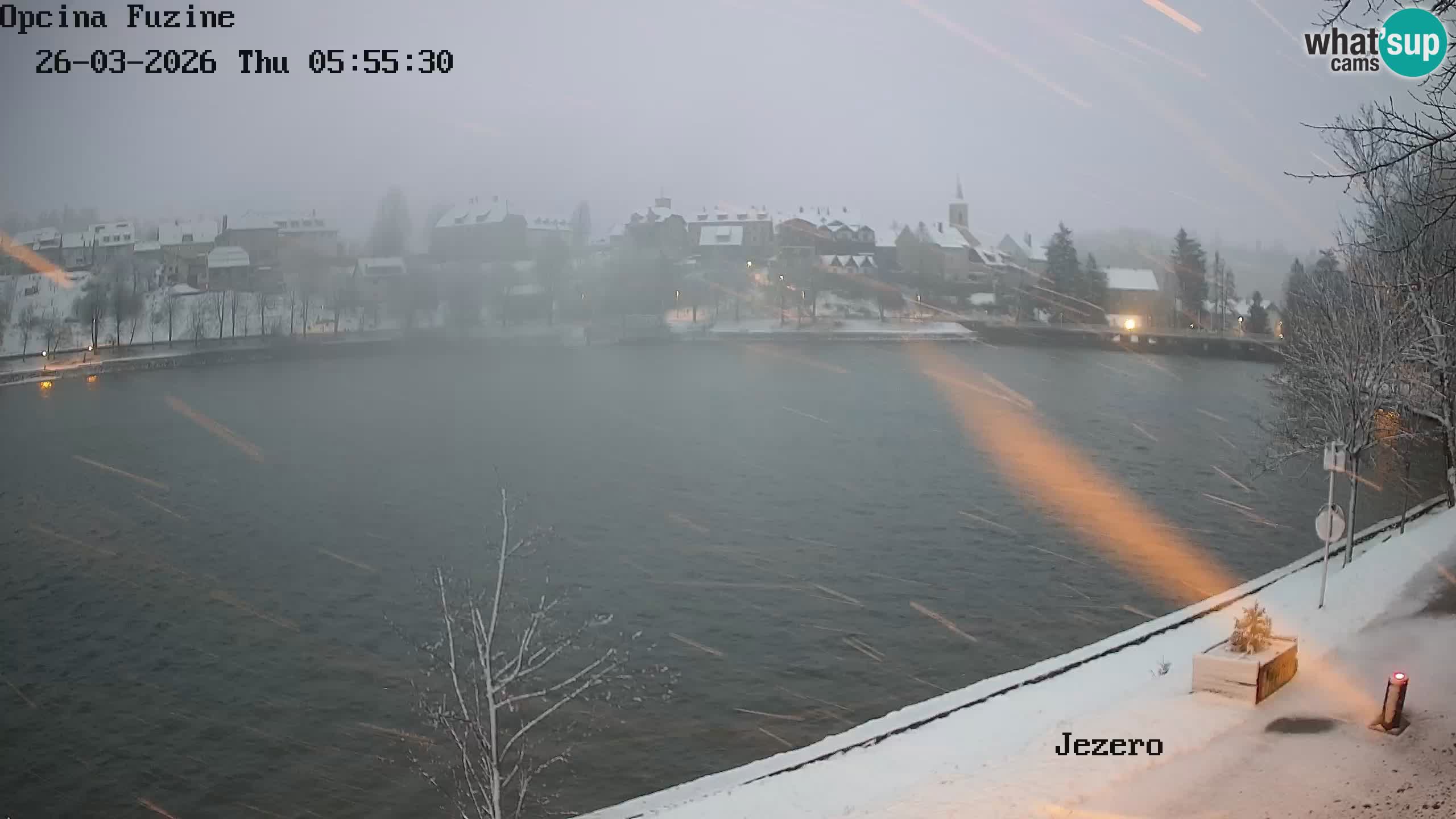 Bajersko Jezero camera en vivo lago Bajer Fužine