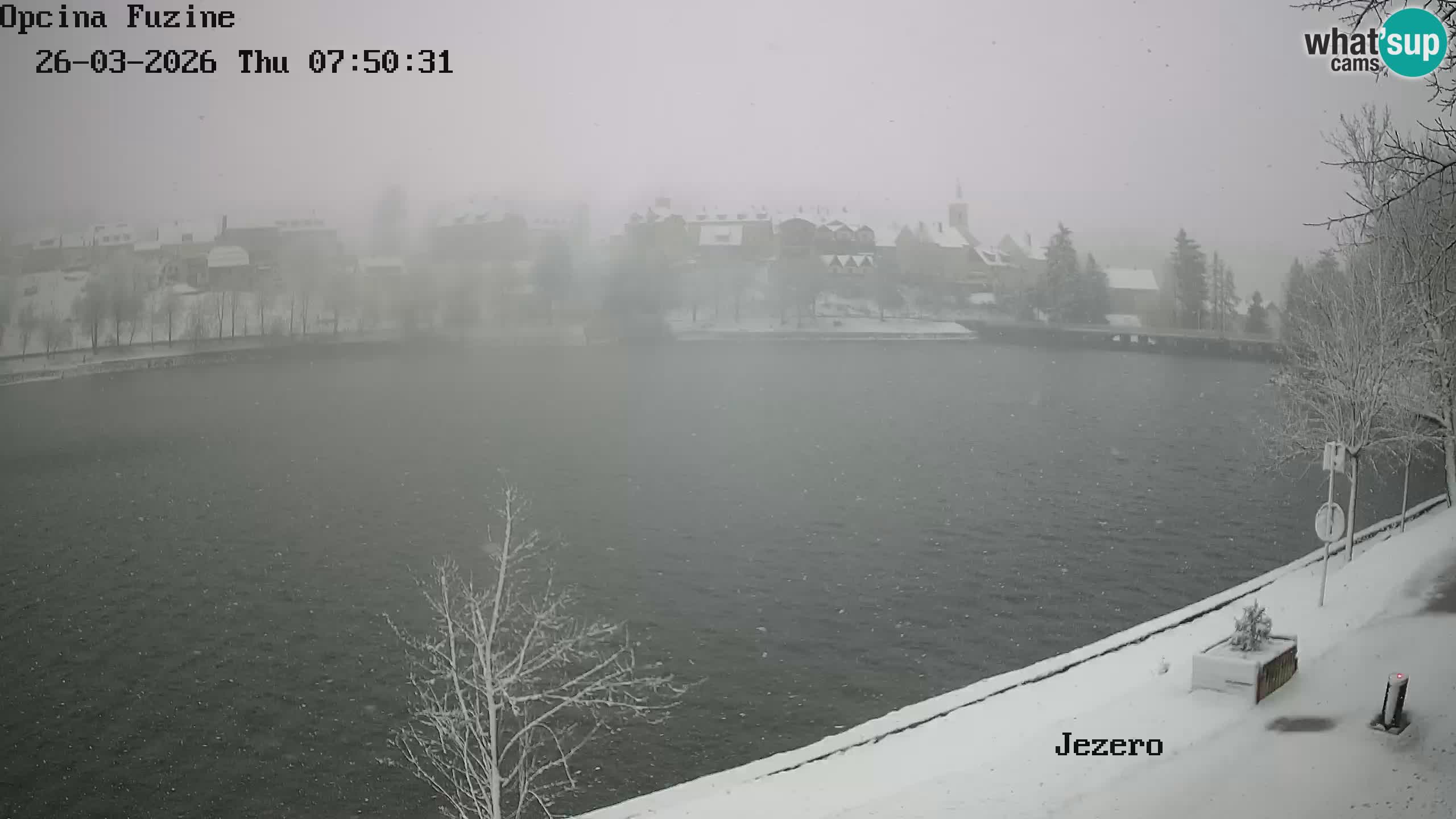Kamera v živo Bajersko Jezero Fužine