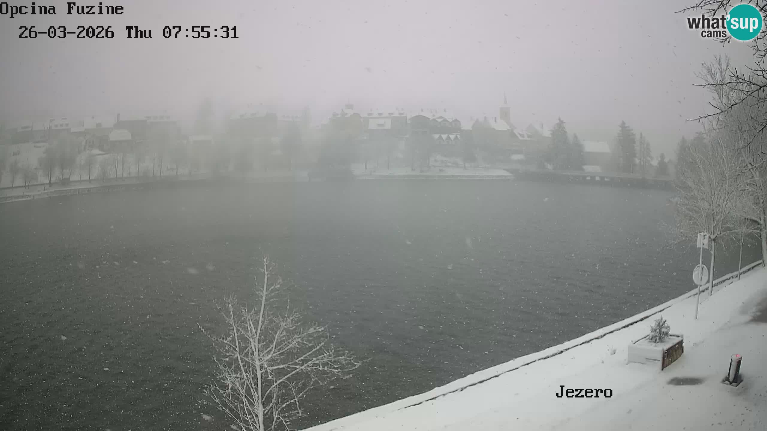 Kamera v živo Bajersko Jezero Fužine