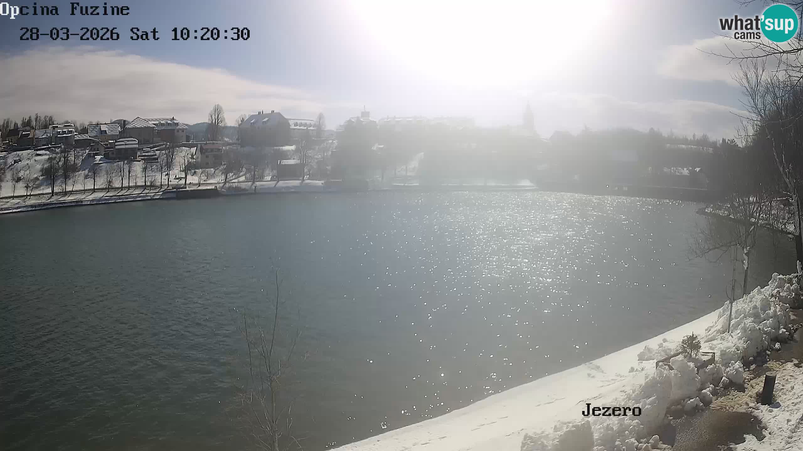 Lago Bajer livecam Bajersko Jezero Fužine