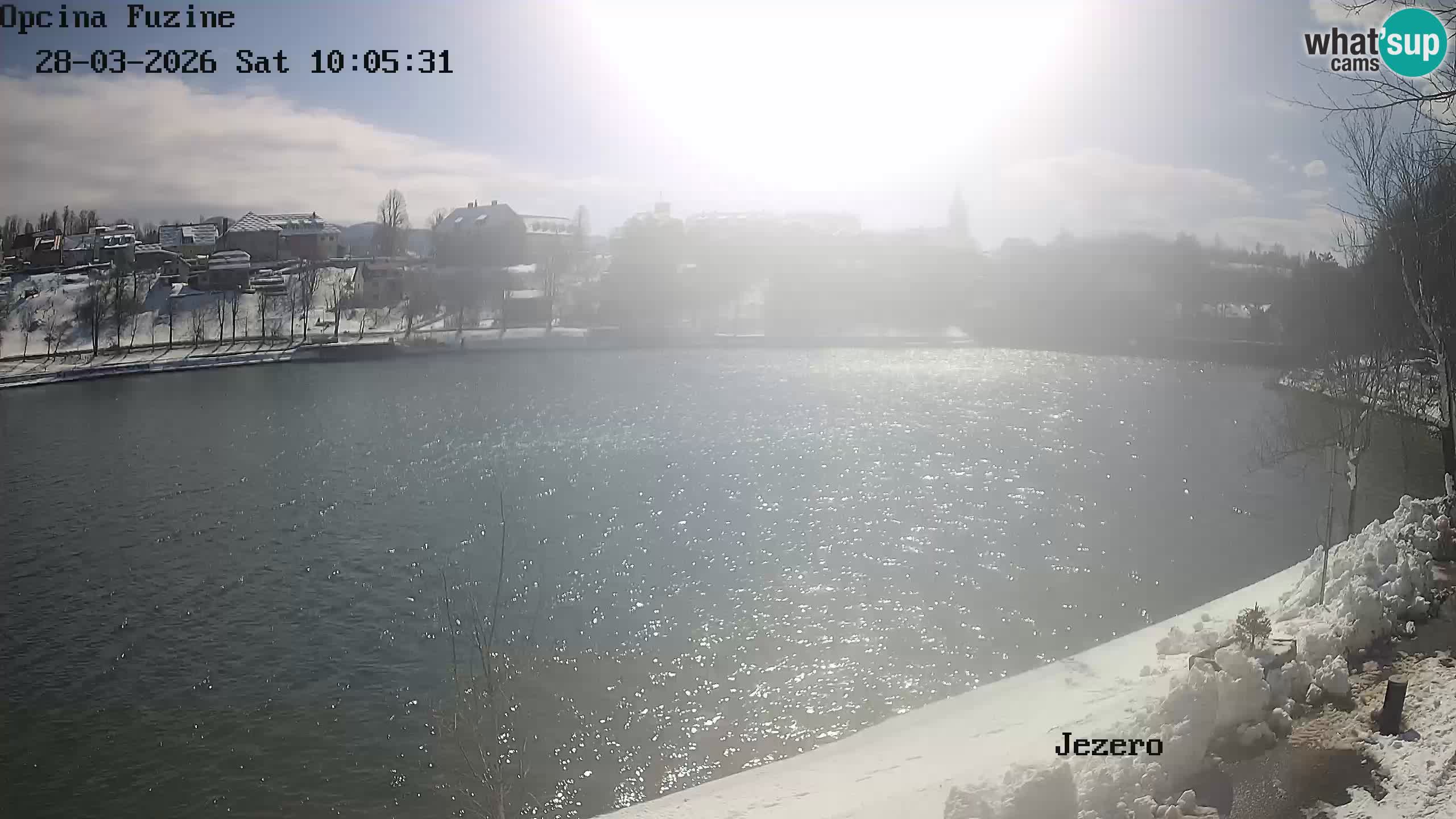 Lago Bajer livecam Bajersko Jezero Fužine