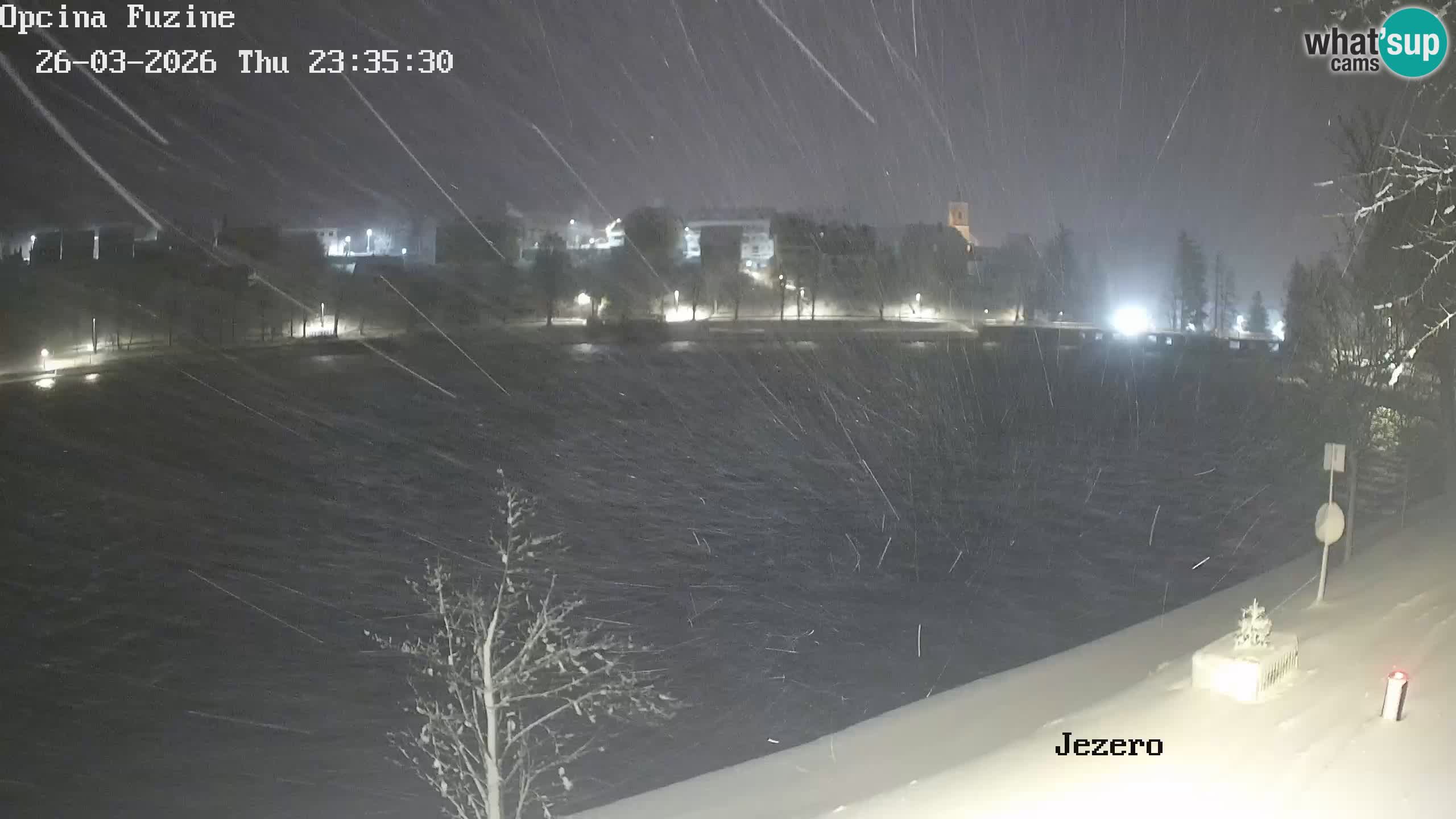 Lago Bajer livecam Bajersko Jezero Fužine