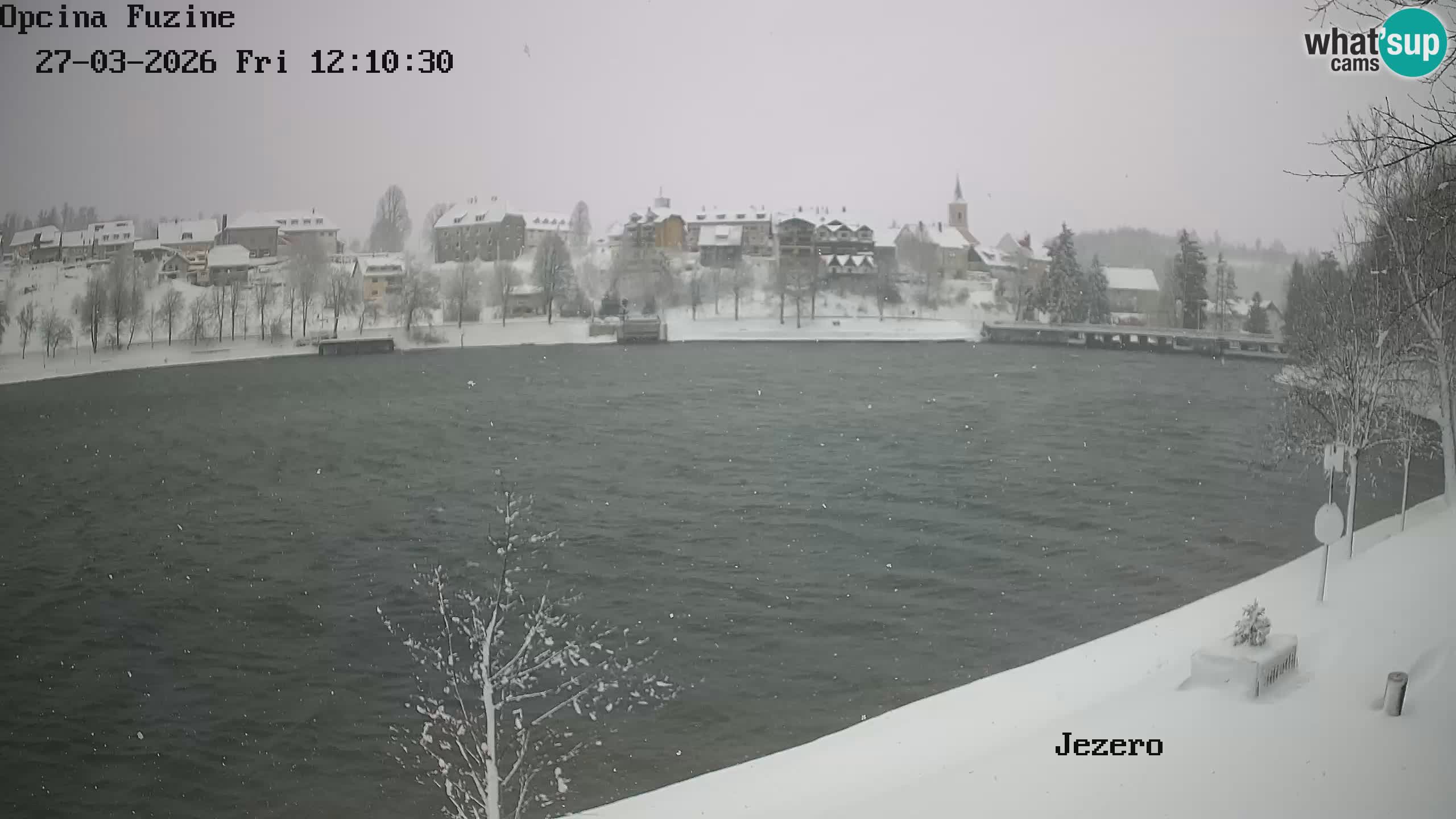 Bajersko Jezero camera en vivo lago Bajer Fužine