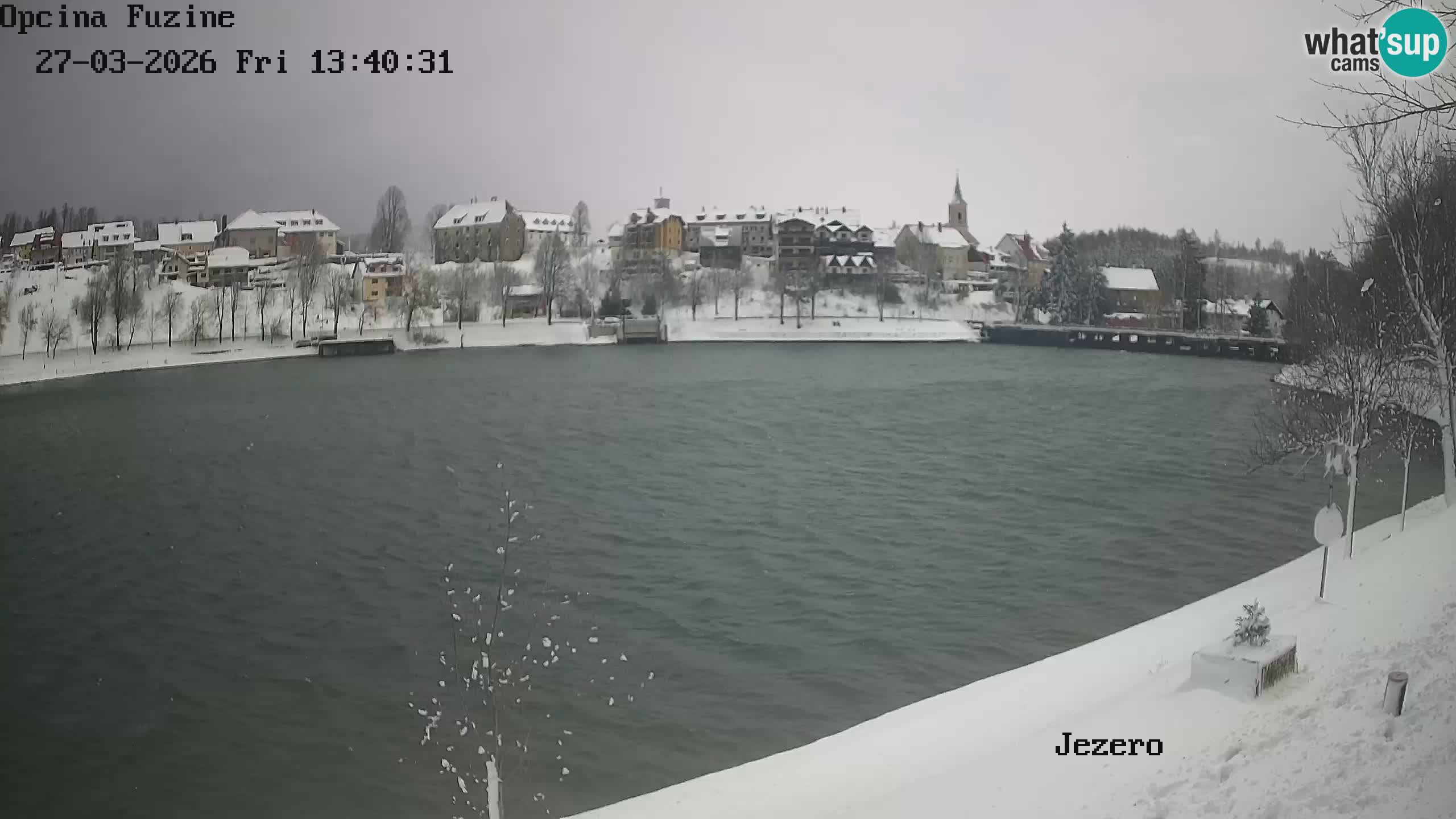 Lago Bajer livecam Bajersko Jezero Fužine