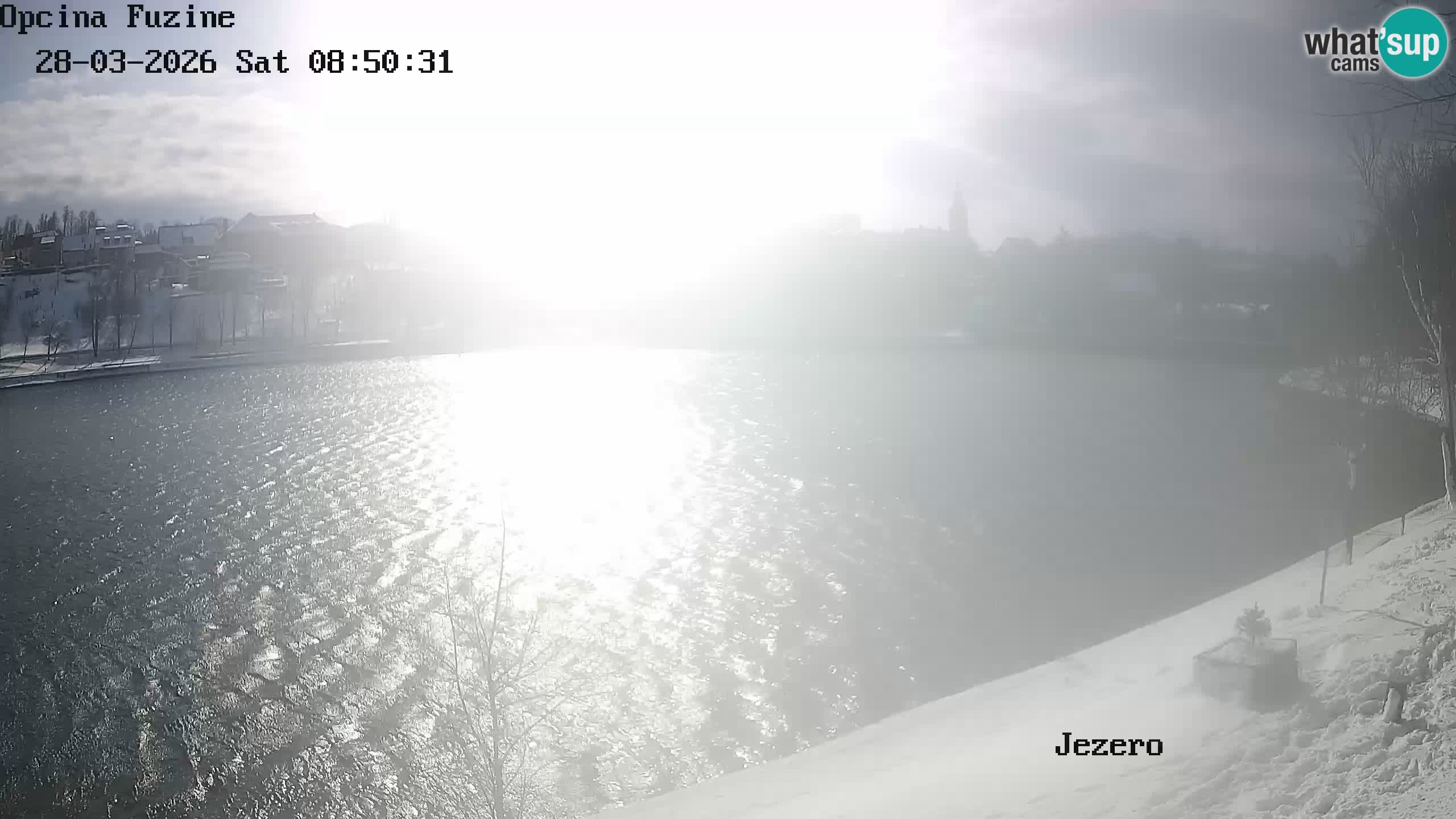 Kamera v živo Bajersko Jezero Fužine