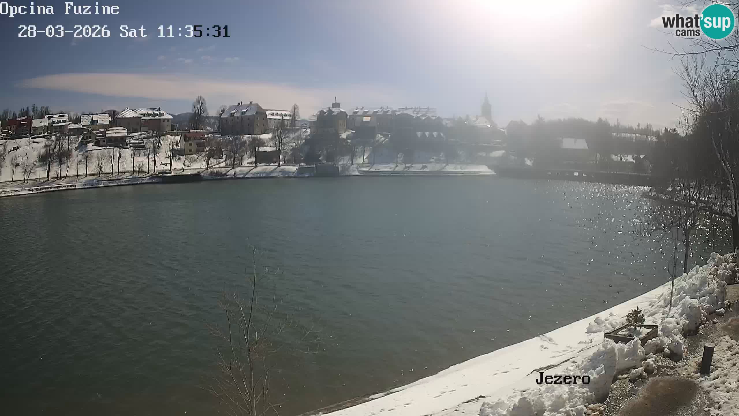 Lago Bajer livecam Bajersko Jezero Fužine