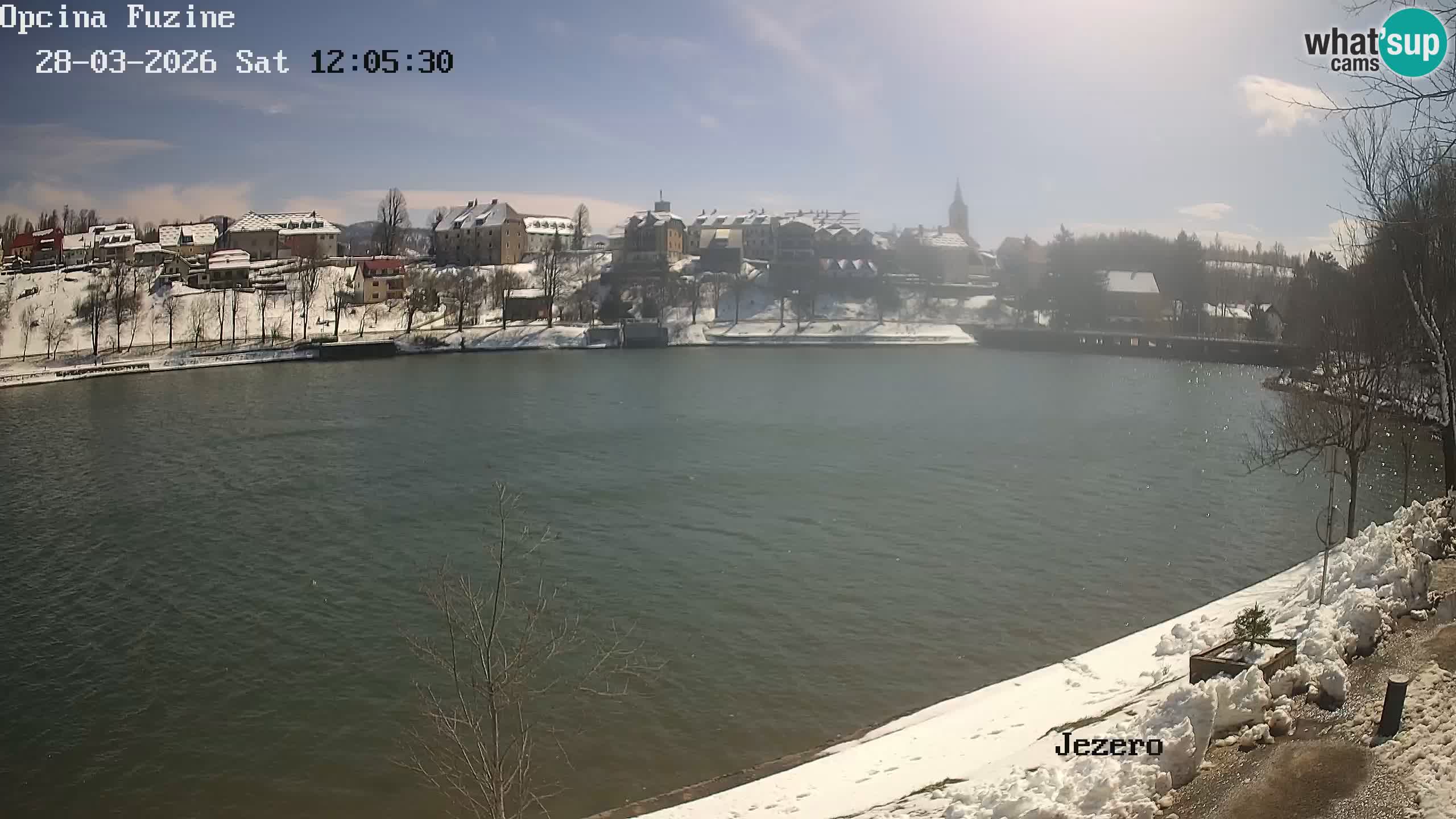 Lago Bajer livecam Bajersko Jezero Fužine