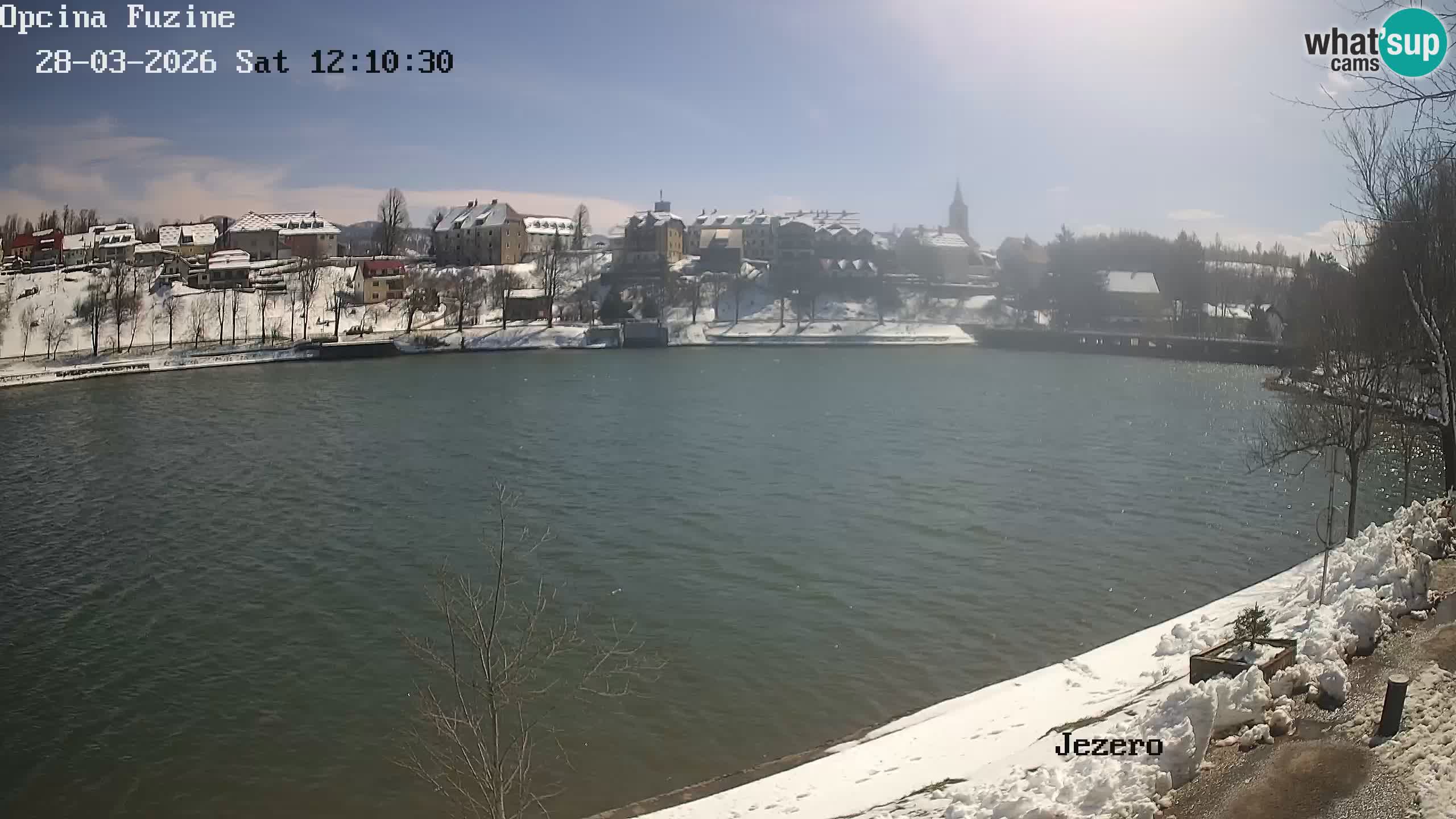 Kamera v živo Bajersko Jezero Fužine