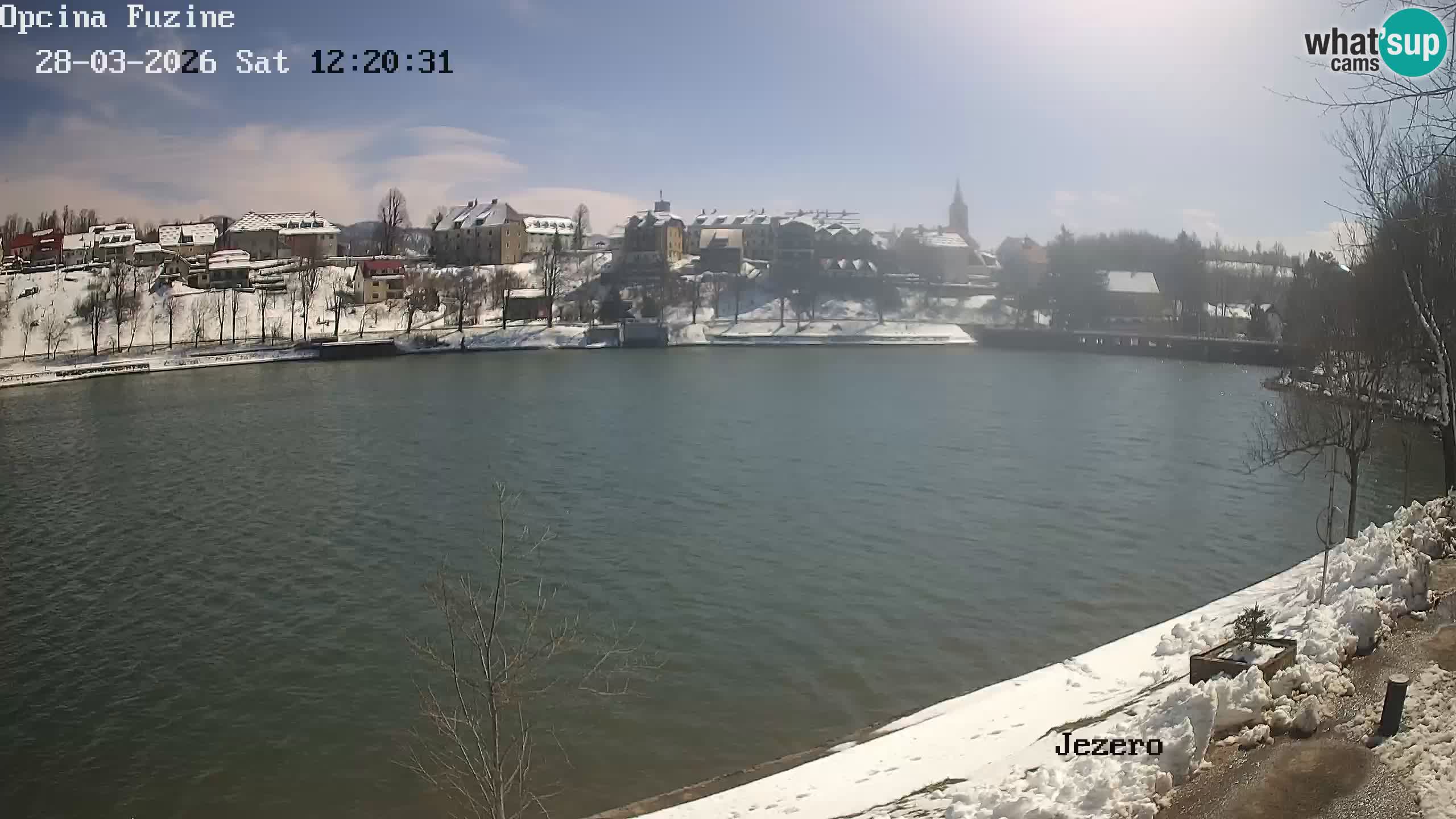 Lago Bajer livecam Bajersko Jezero Fužine