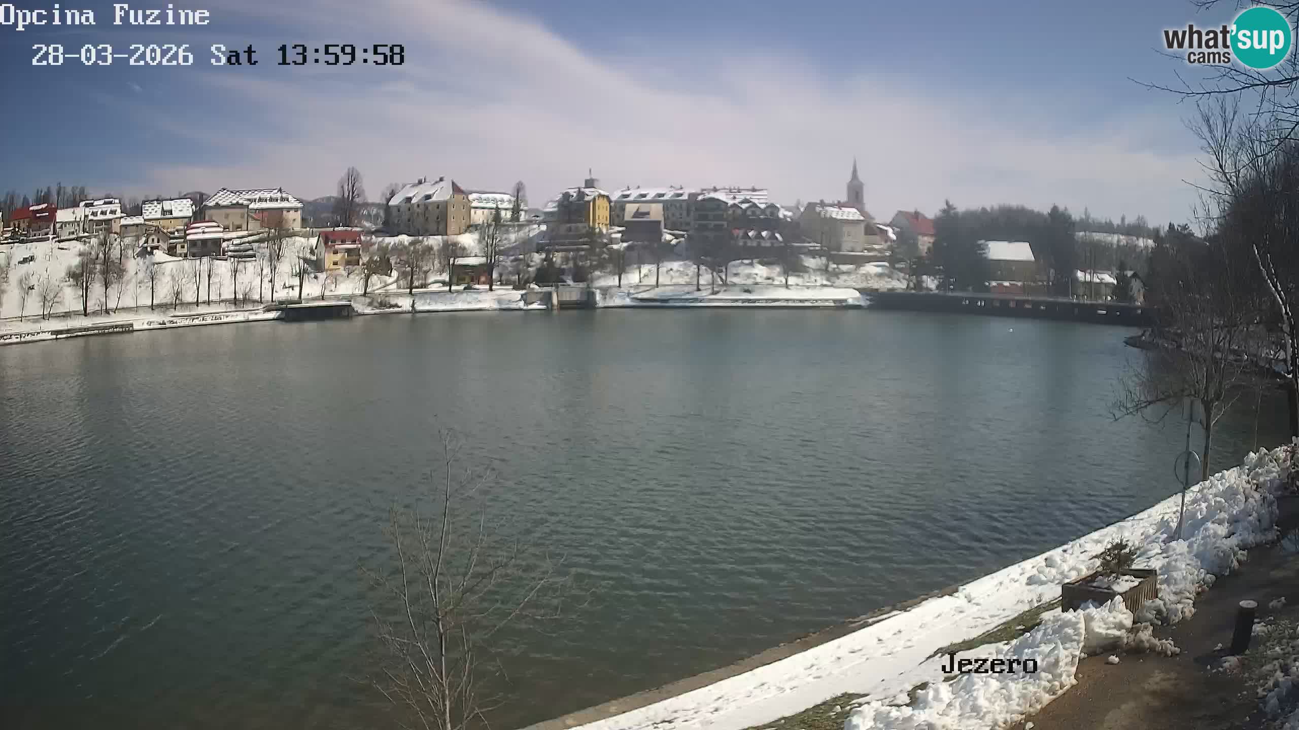 Kamera v živo Bajersko Jezero Fužine