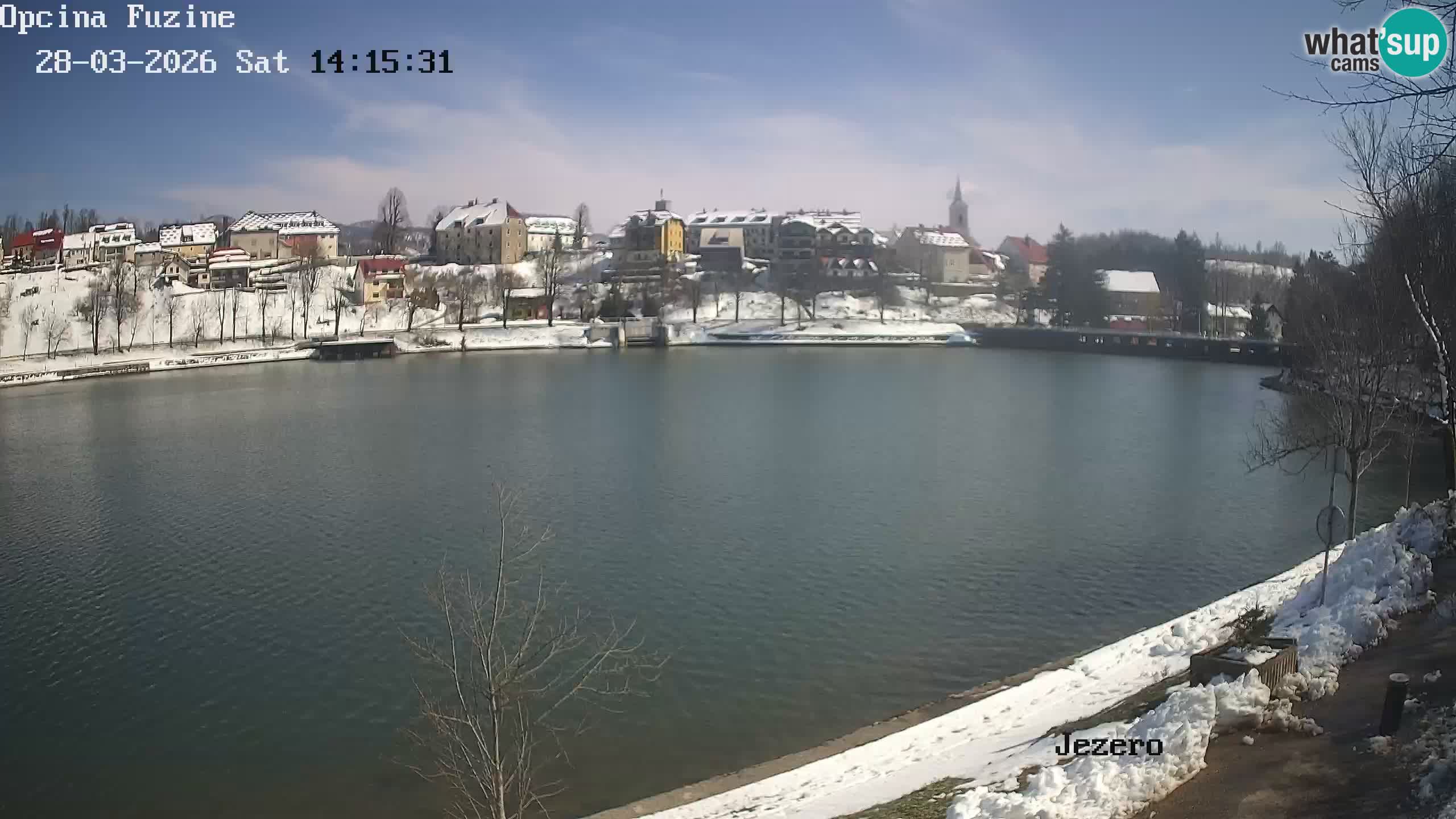 Kamera v živo Bajersko Jezero Fužine