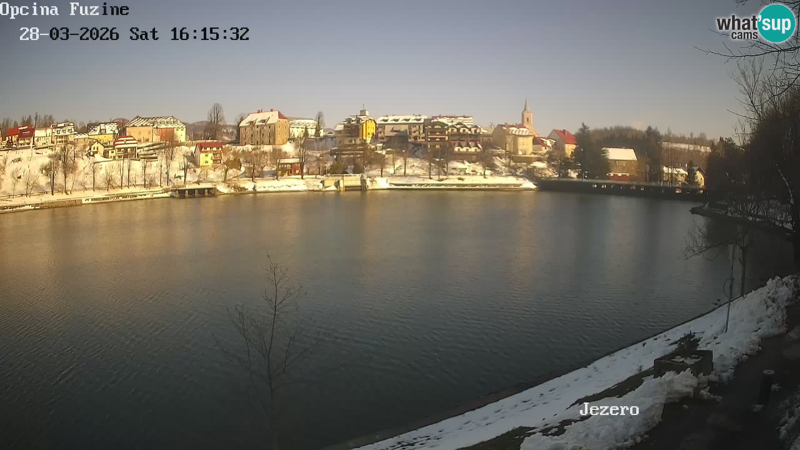 Kamera v živo Bajersko Jezero Fužine